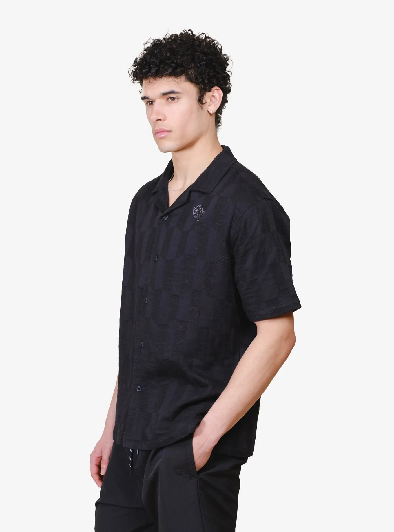Dice Jacquard Woven Shirt sold by Brooklyn Cloth product image thumbnail 4