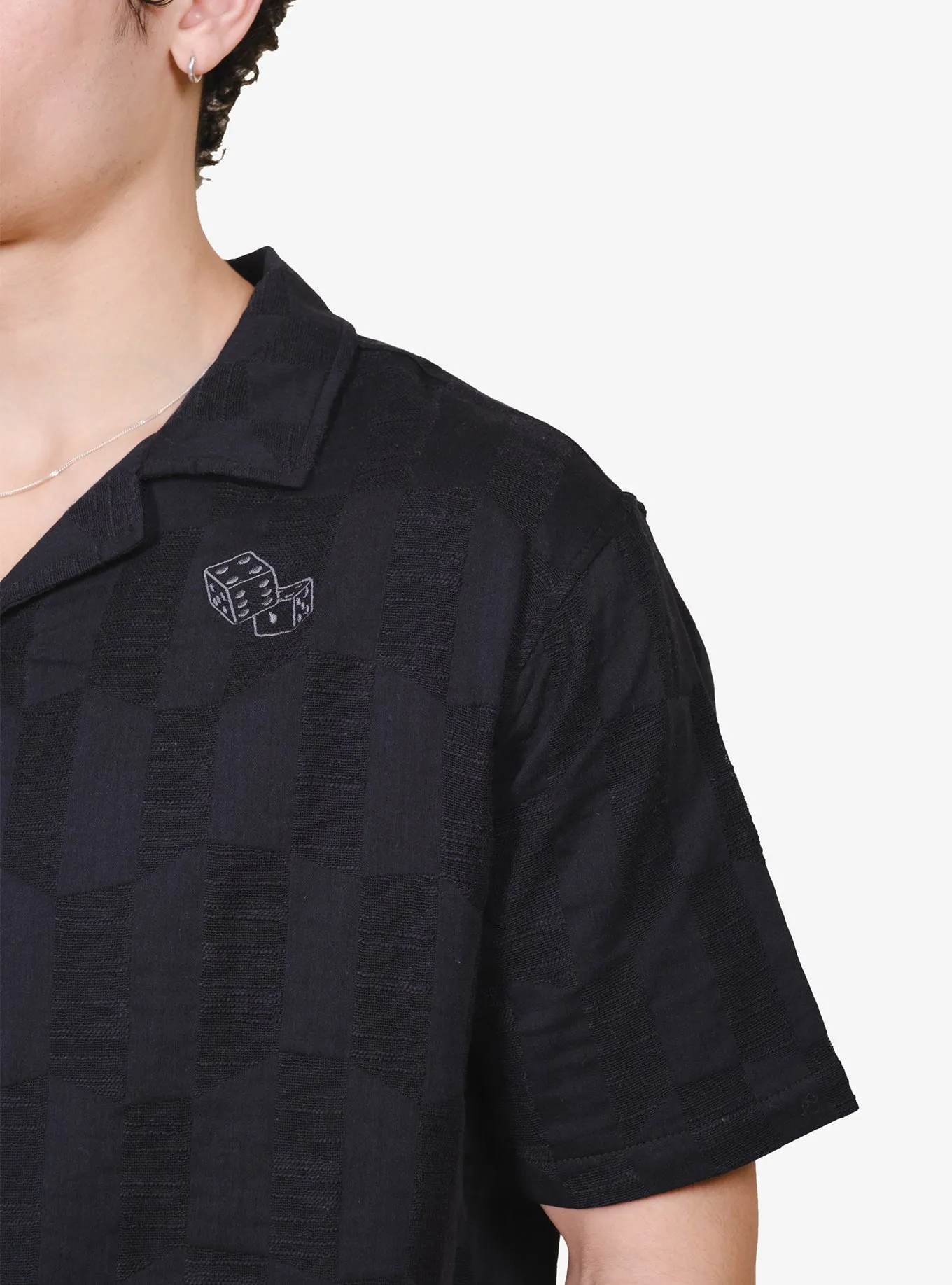 Dice Jacquard Woven Shirt sold by Brooklyn Cloth product image thumbnail 3