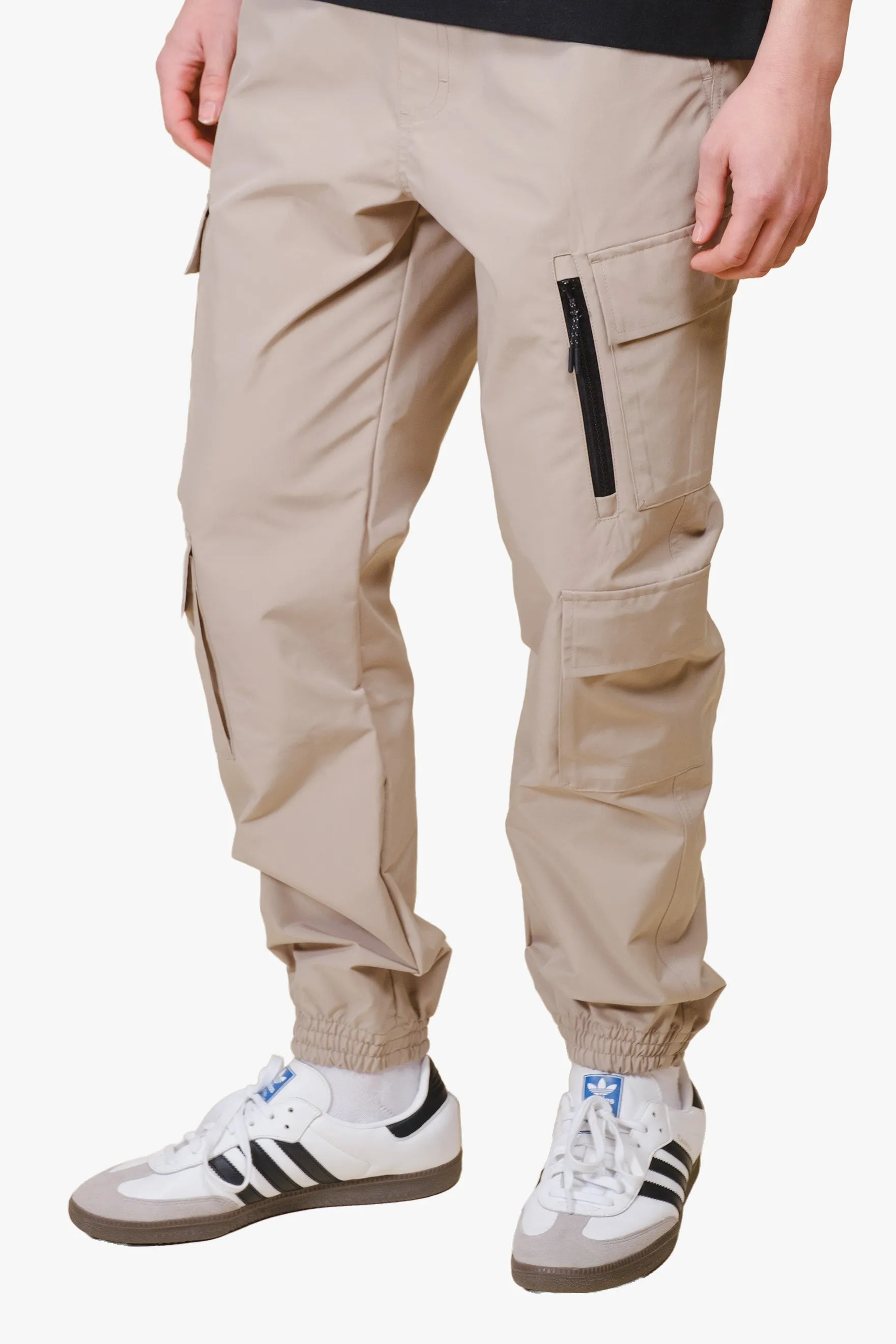 Diagonal Multi Cargo Pocket Jogger sold by Brooklyn Cloth