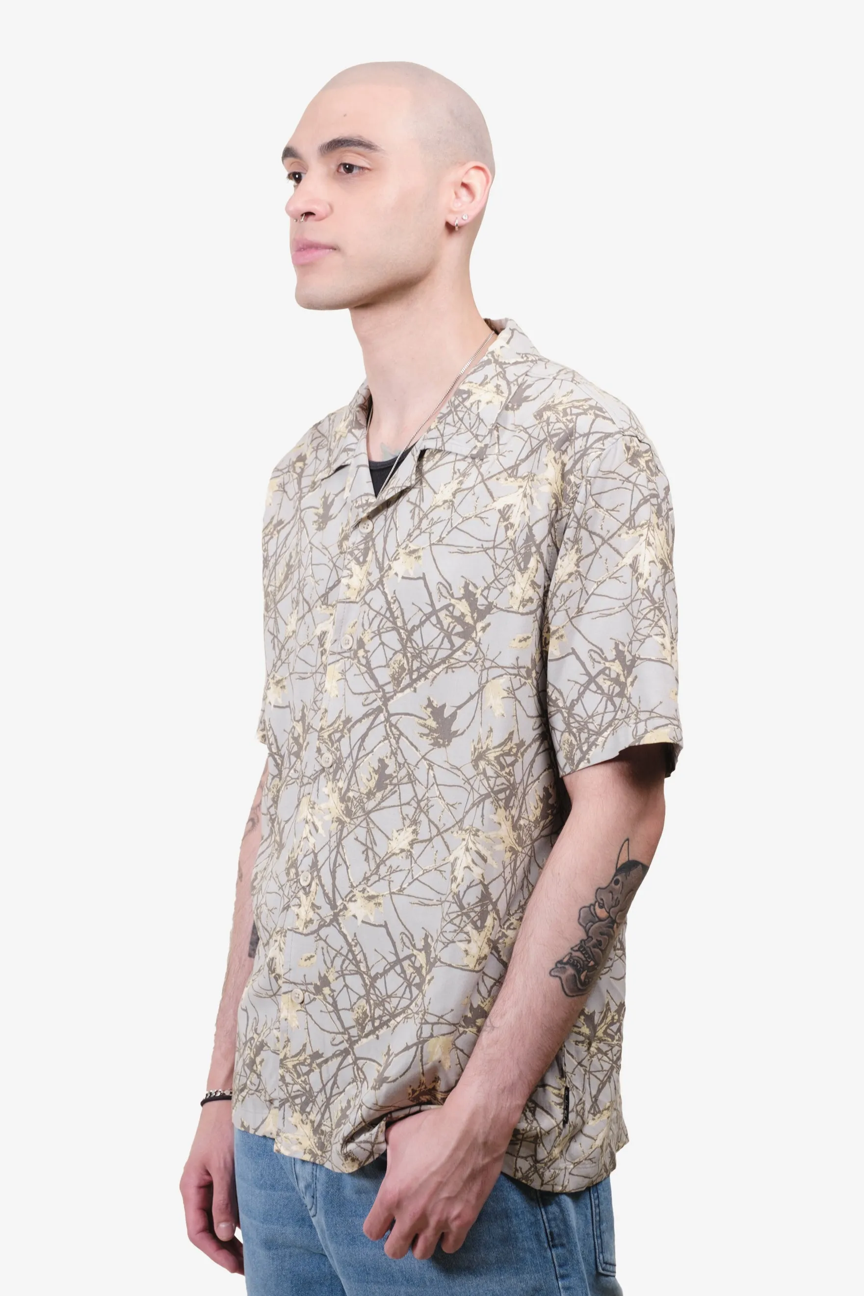 Camo Rayon Camp Shirt sold by Brooklyn Cloth product image thumbnail 2