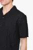 Camp Collar Woven Eyelet Shirt sold by Brooklyn Cloth
