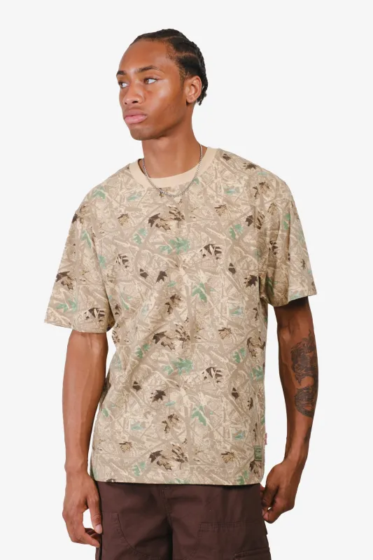 Premium Heavy Weight Cotton Stick Camo Tee sold by Brooklyn Cloth