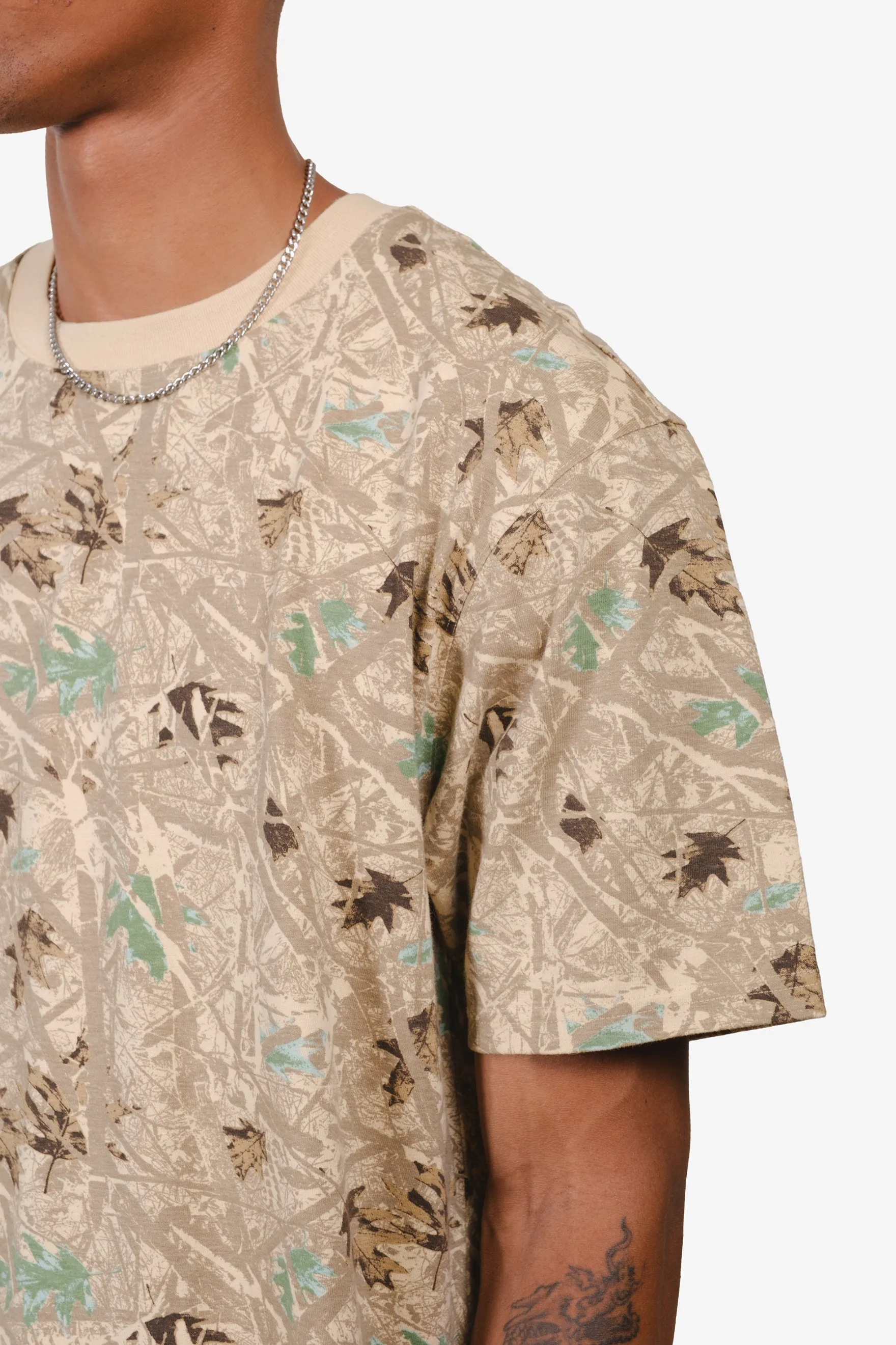 Premium Heavy Weight Cotton Stick Camo Tee sold by Brooklyn Cloth product image thumbnail 3