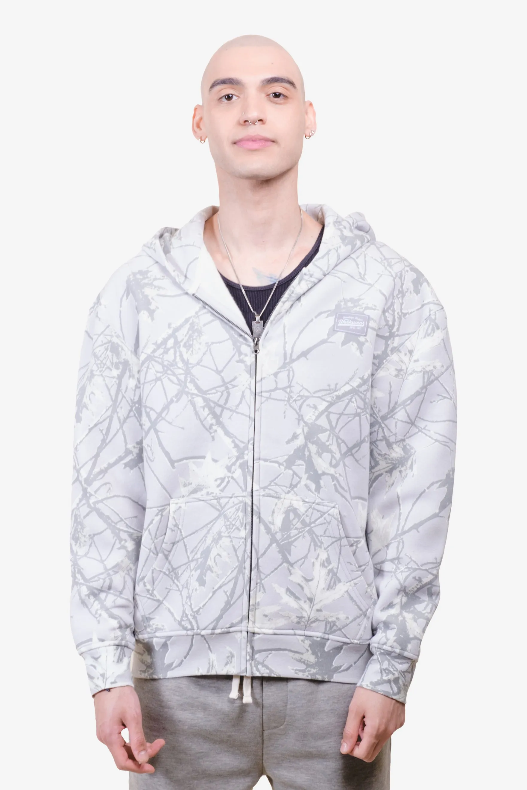 Heavy Weight Camo Full Zip sold by Brooklyn Cloth