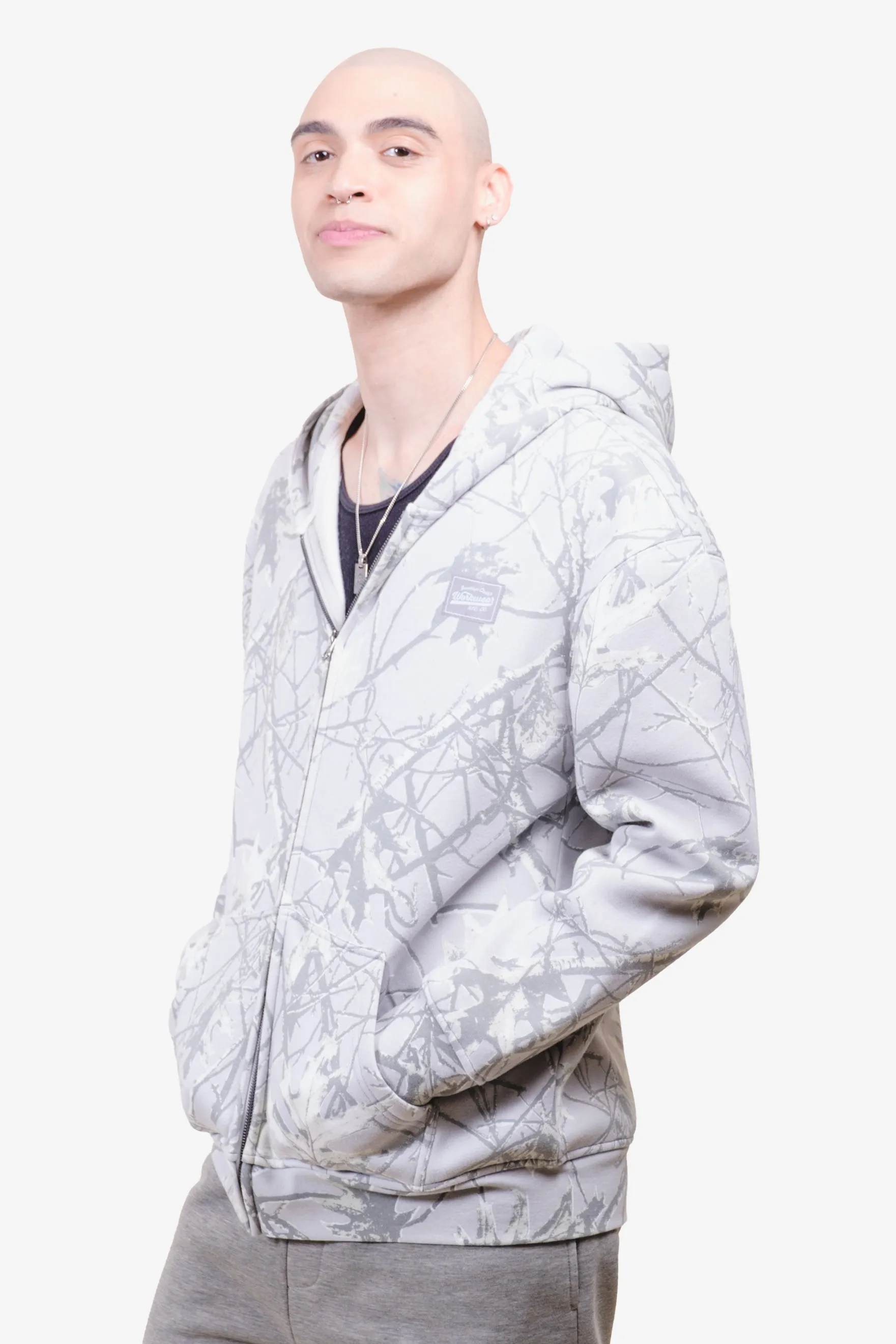 Heavy Weight Camo Full Zip sold by Brooklyn Cloth product image thumbnail 3