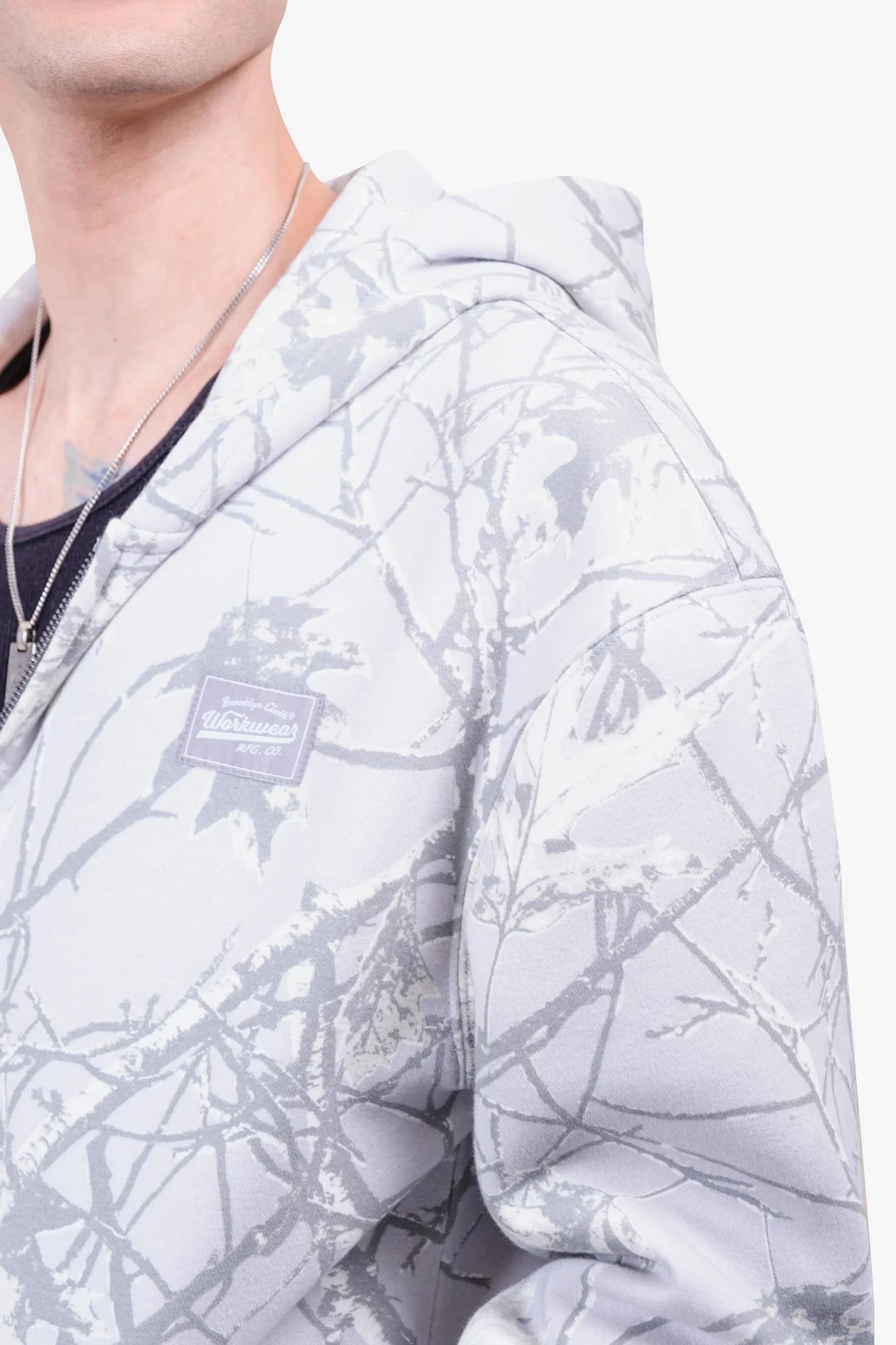 Heavy Weight Camo Full Zip sold by Brooklyn Cloth product image thumbnail 2