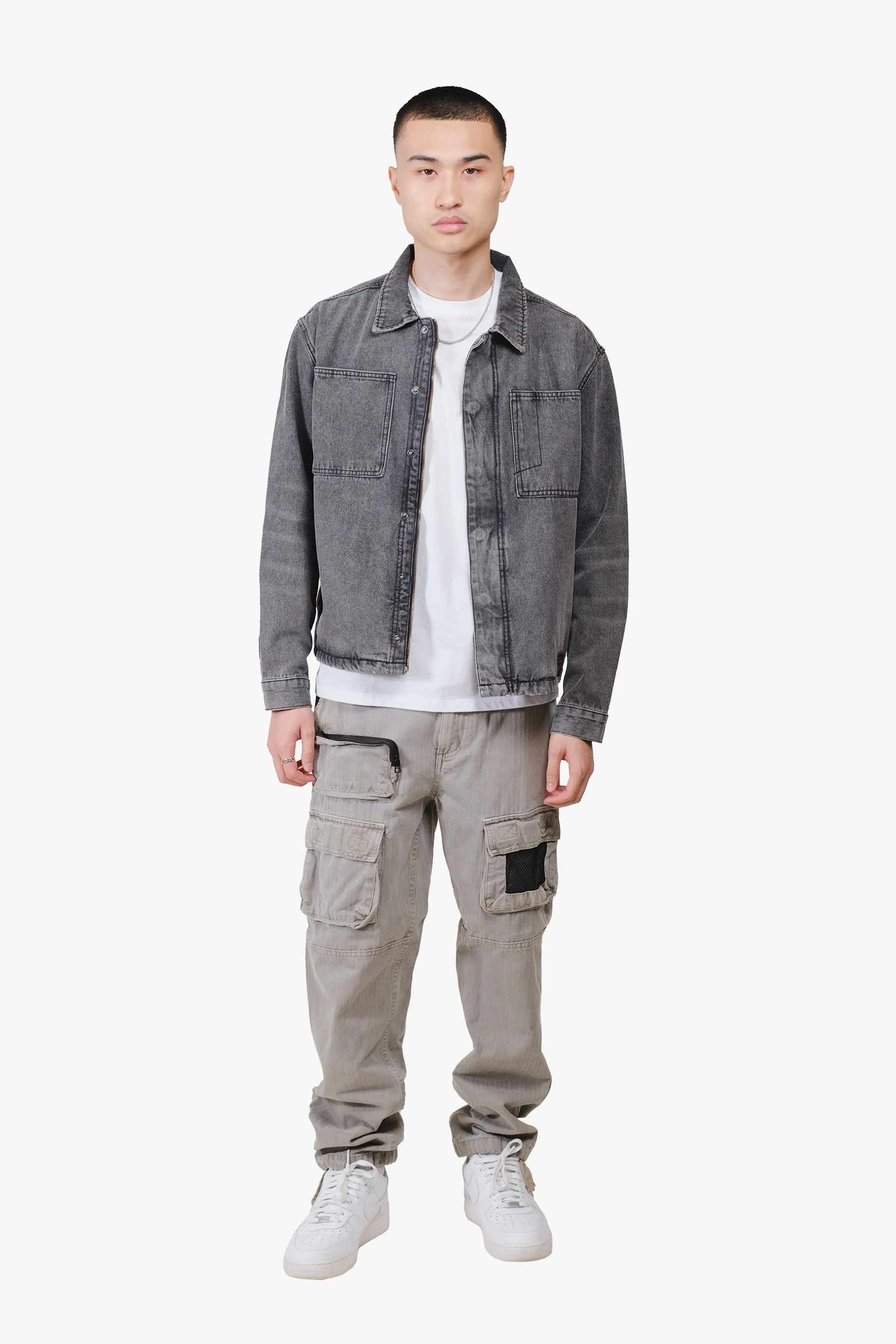 Denim Shirt Jacket sold by Brooklyn Cloth product image thumbnail 5