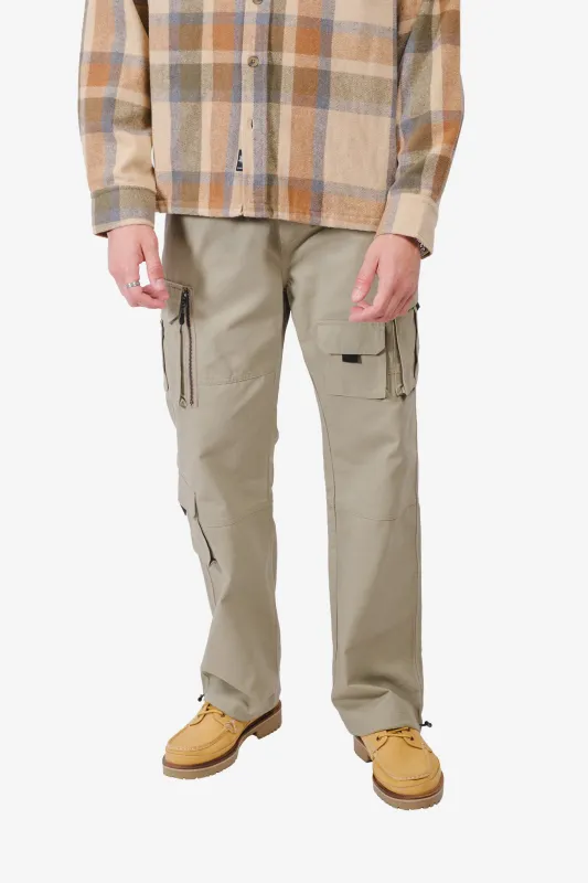 Multi Pocket Twill Cargo Pant sold by Brooklyn Cloth