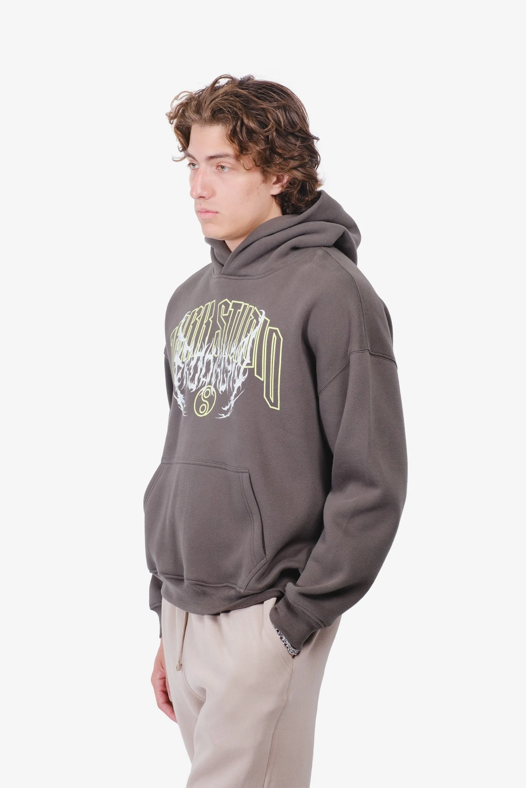 Heavy Weight Dark Studio Hoodie sold by Brooklyn Cloth product image thumbnail 2