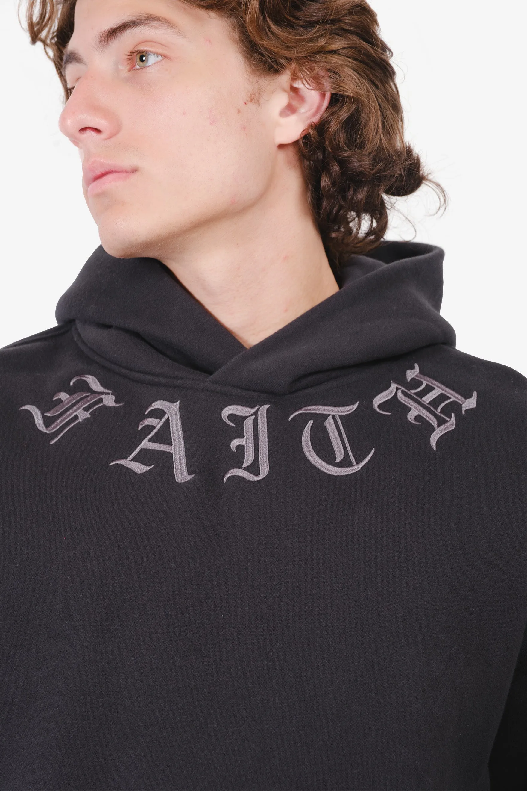 Heavy Weight Faith Fleece Hoodie sold by Brooklyn Cloth product image thumbnail 3
