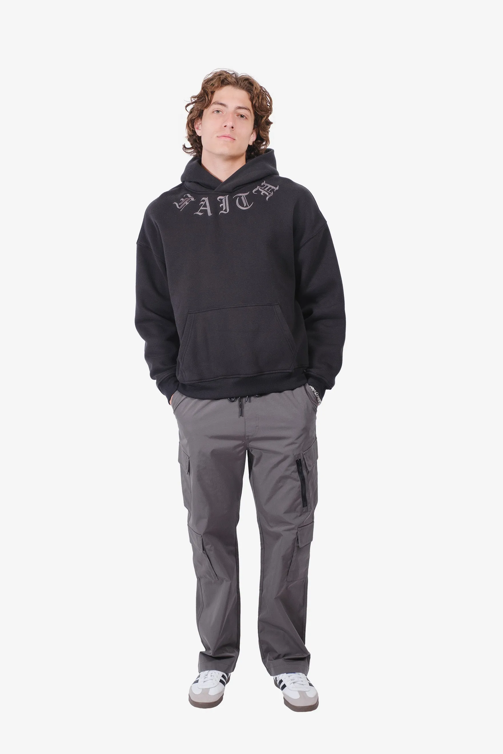 Heavy Weight Faith Fleece Hoodie sold by Brooklyn Cloth product image thumbnail 5