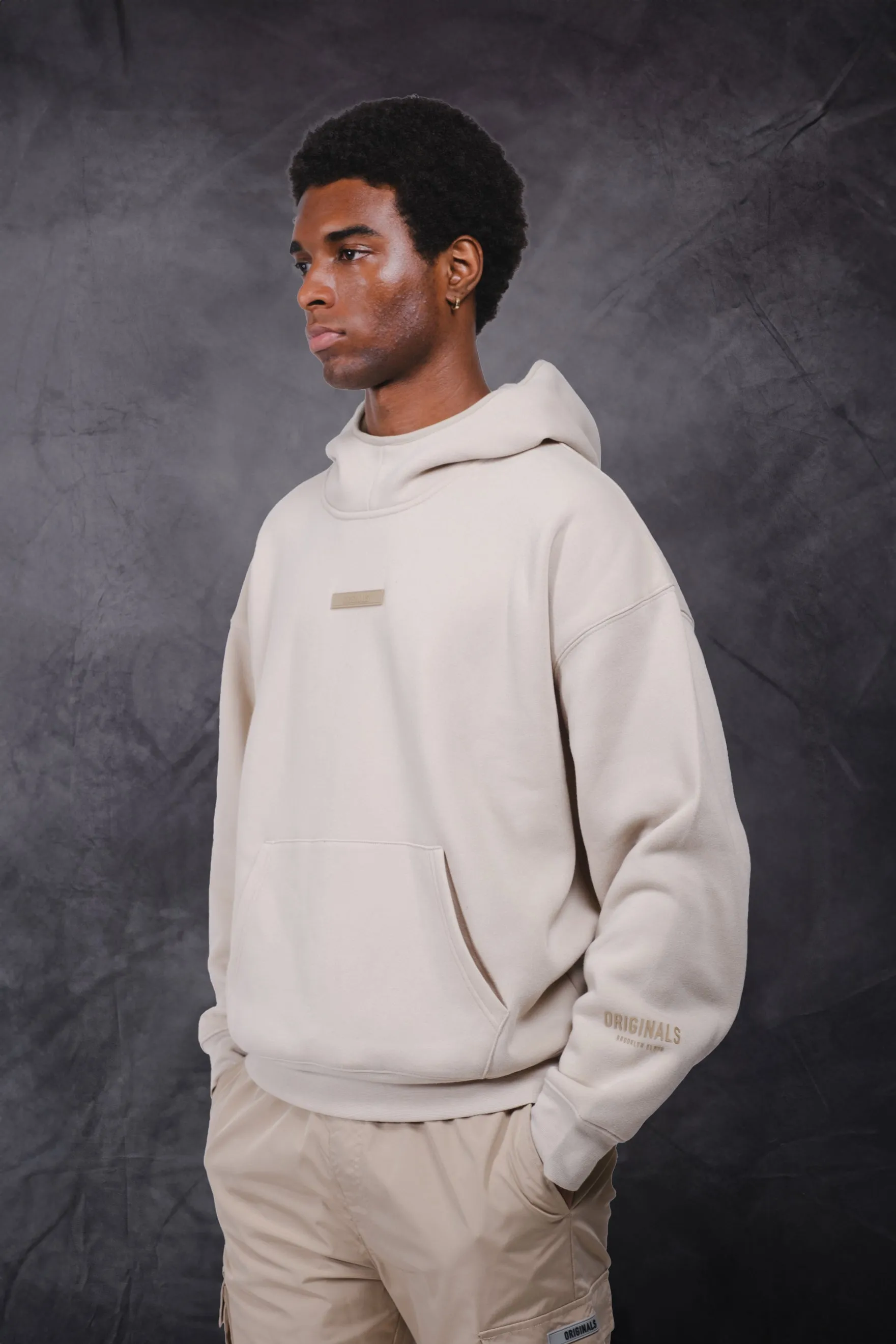 Originals Rubber Patch Hoodie sold by Brooklyn Cloth product image thumbnail 2