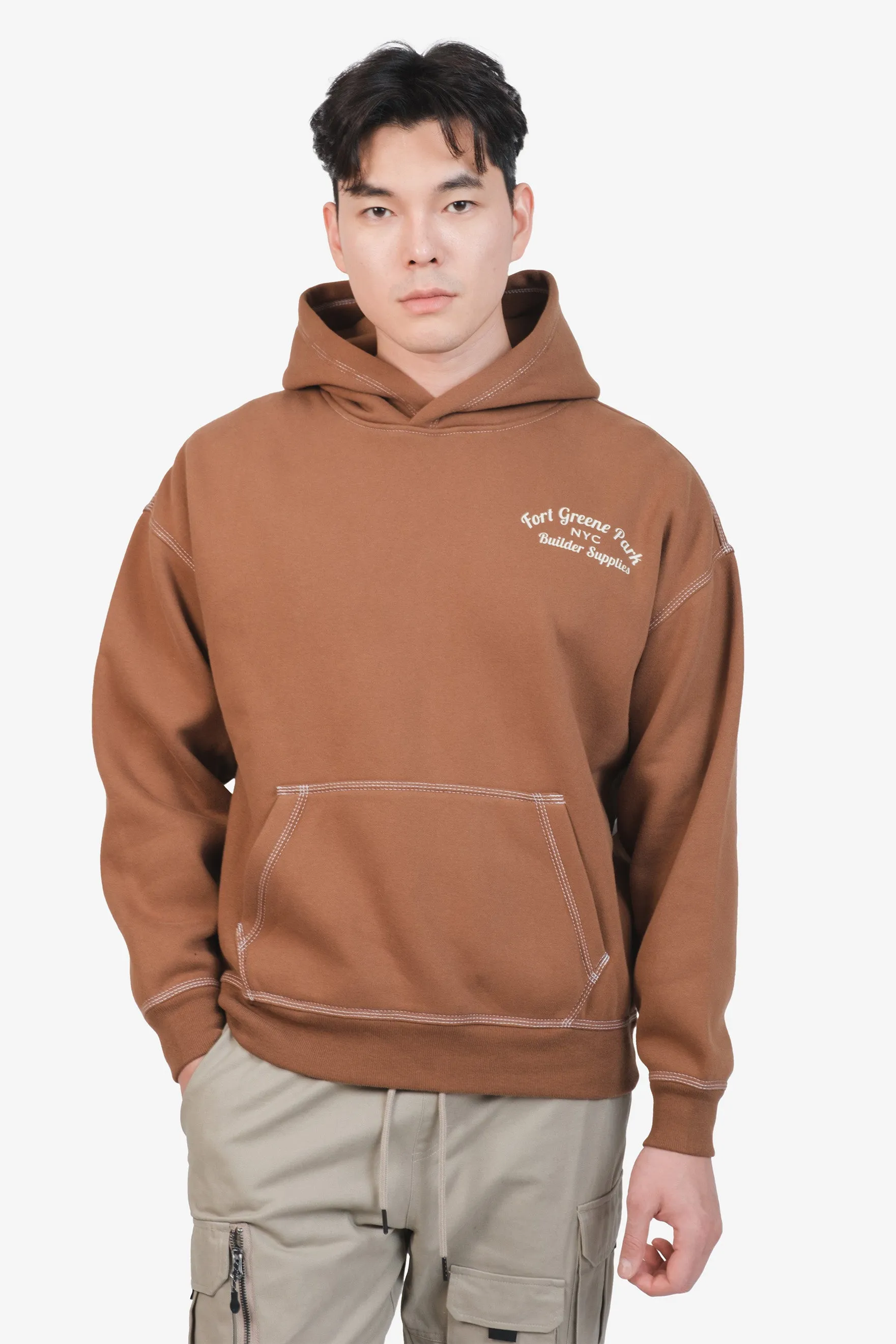 Heavy Weight Fort Greene Hoodie sold by Brooklyn Cloth