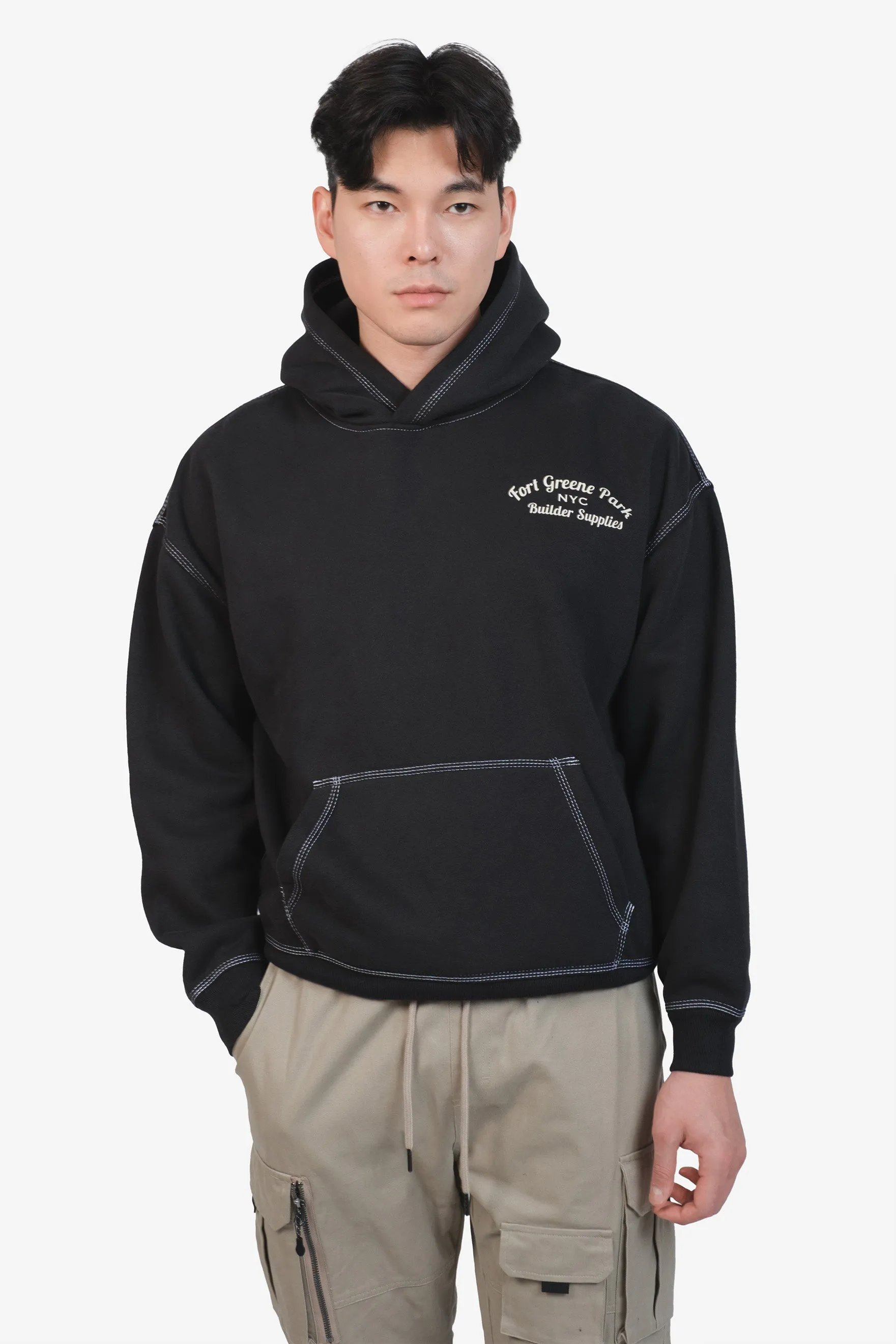 Heavy Weight Fort Greene Hoodie sold by Brooklyn Cloth product image thumbnail 5