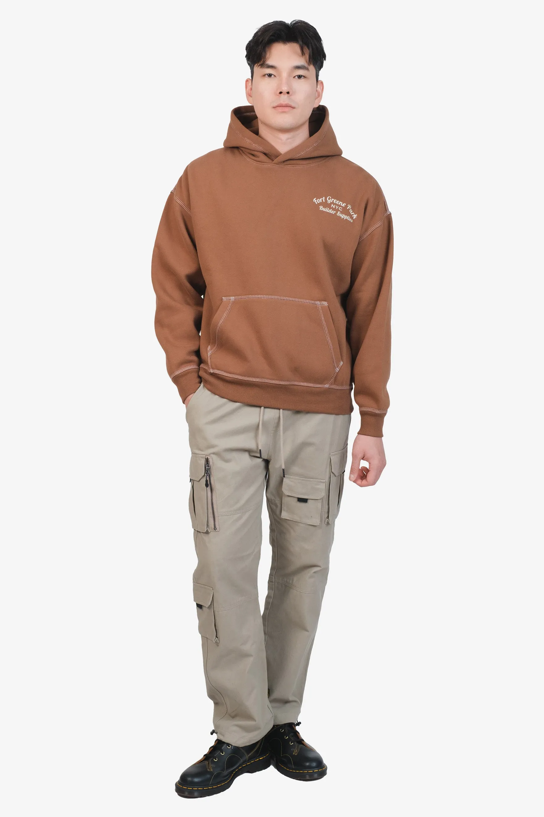 Heavy Weight Fort Greene Hoodie sold by Brooklyn Cloth product image thumbnail 4