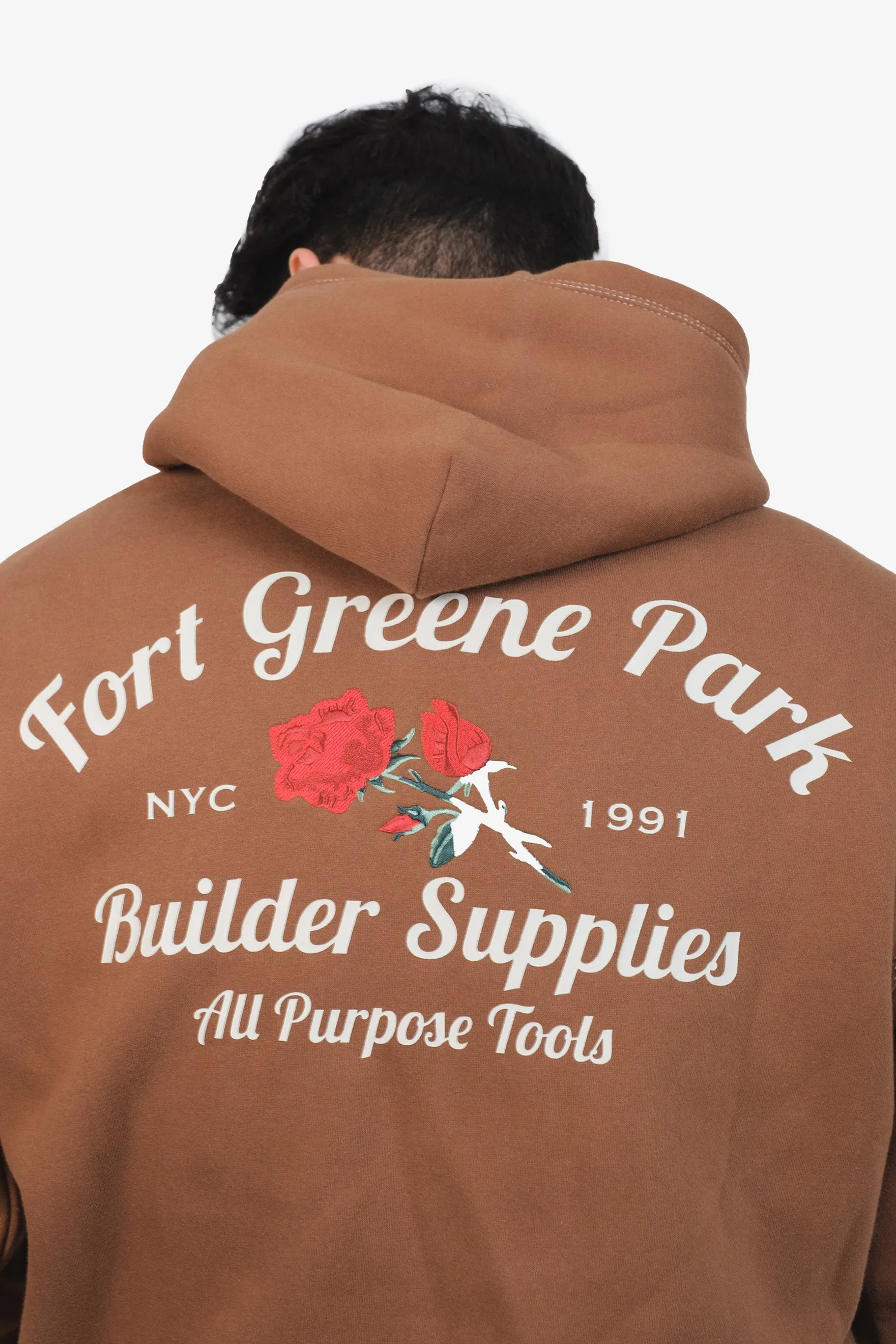 Heavy Weight Fort Greene Hoodie sold by Brooklyn Cloth product image thumbnail 3