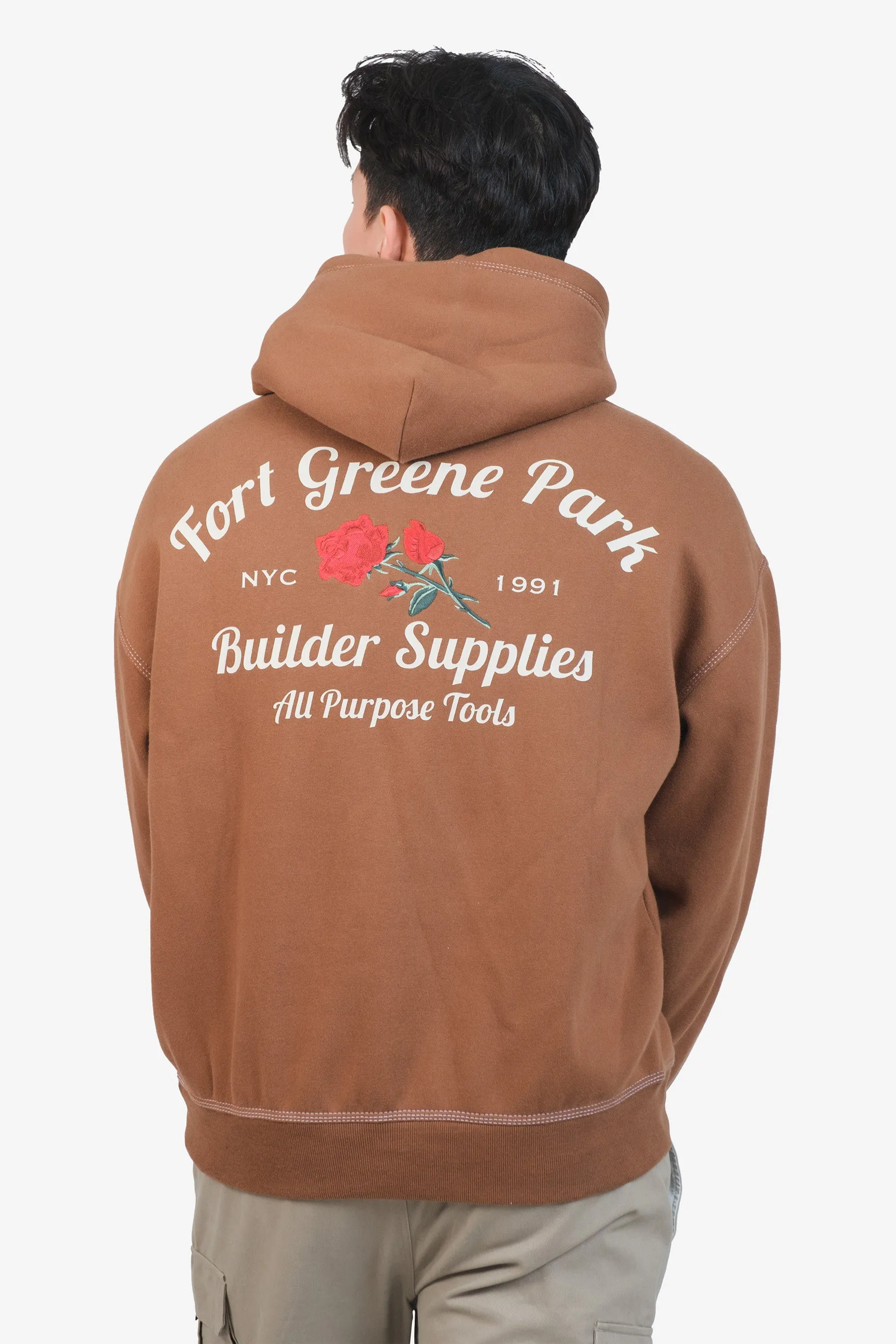 Heavy Weight Fort Greene Hoodie sold by Brooklyn Cloth product image thumbnail 2