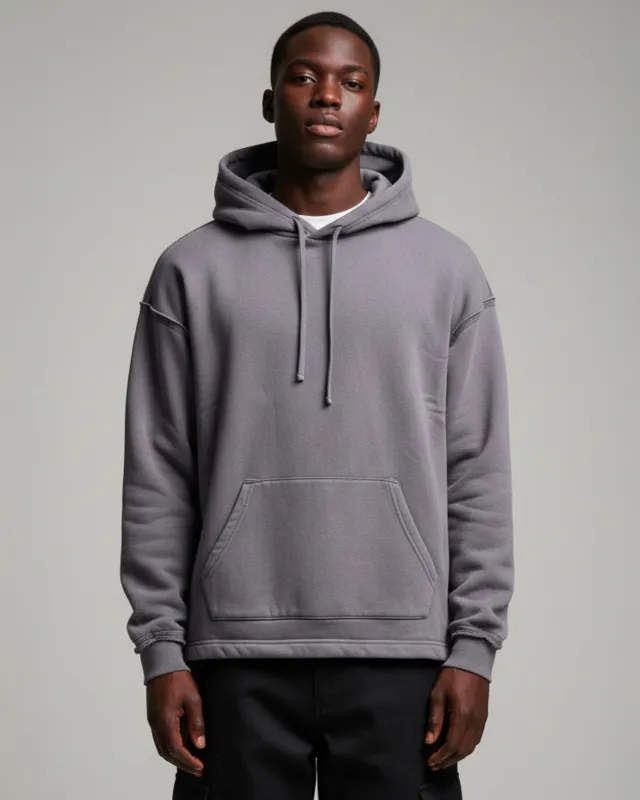 Boxy Originals Heavy Weight Reverse Seam Hoodie made by Brooklyn Cloth