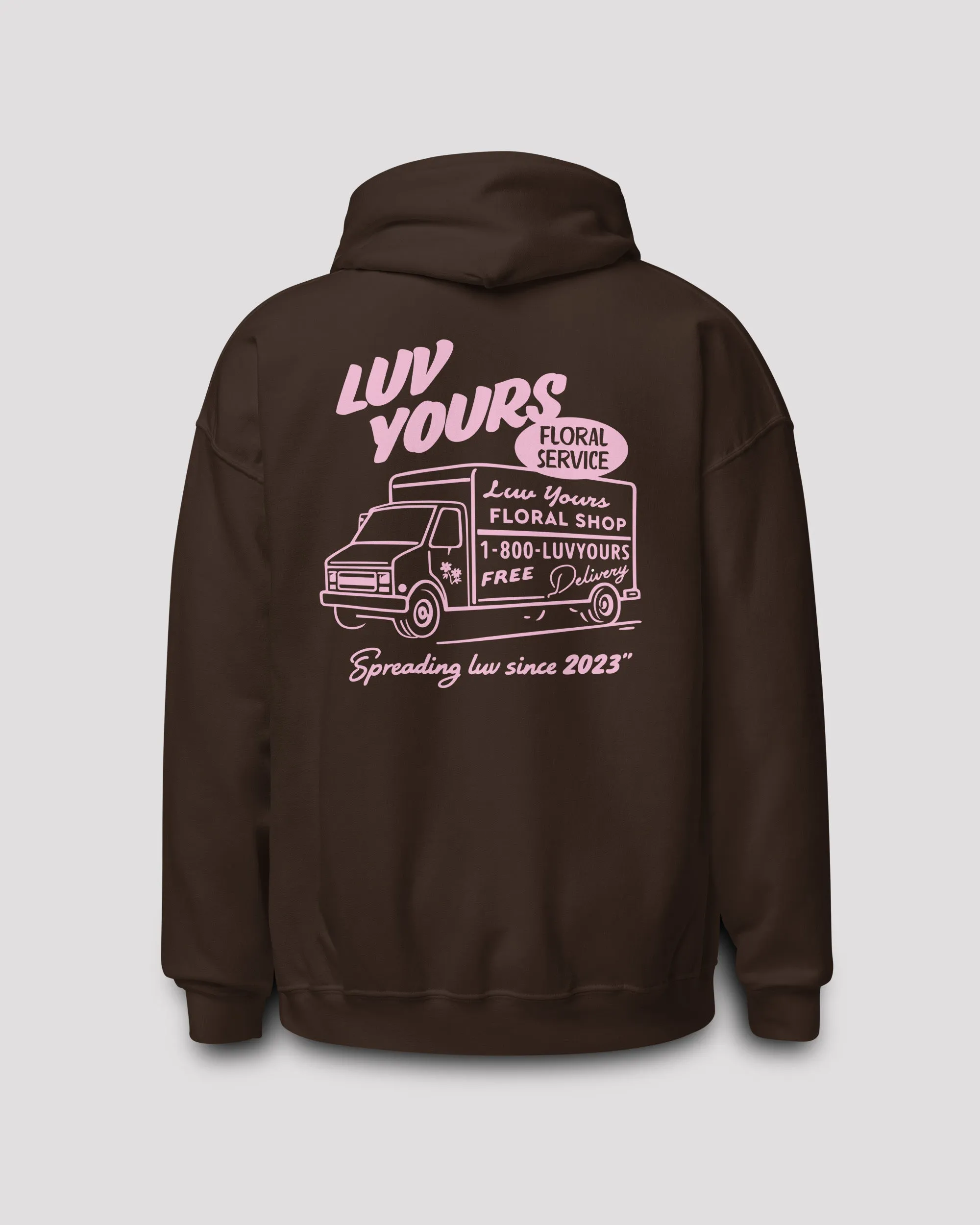Luv Yours: Floral Shop Edition Hoodie sold by Brooklyn Cloth