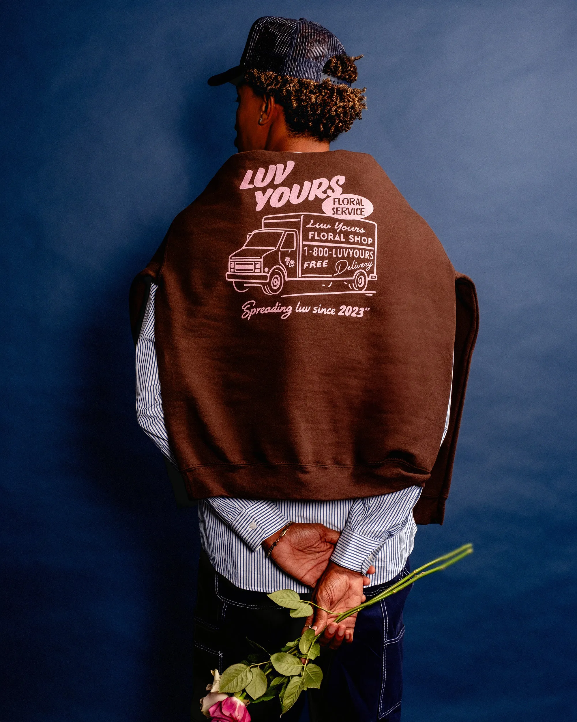Luv Yours: Floral Shop Edition Hoodie sold by Brooklyn Cloth product image thumbnail 3