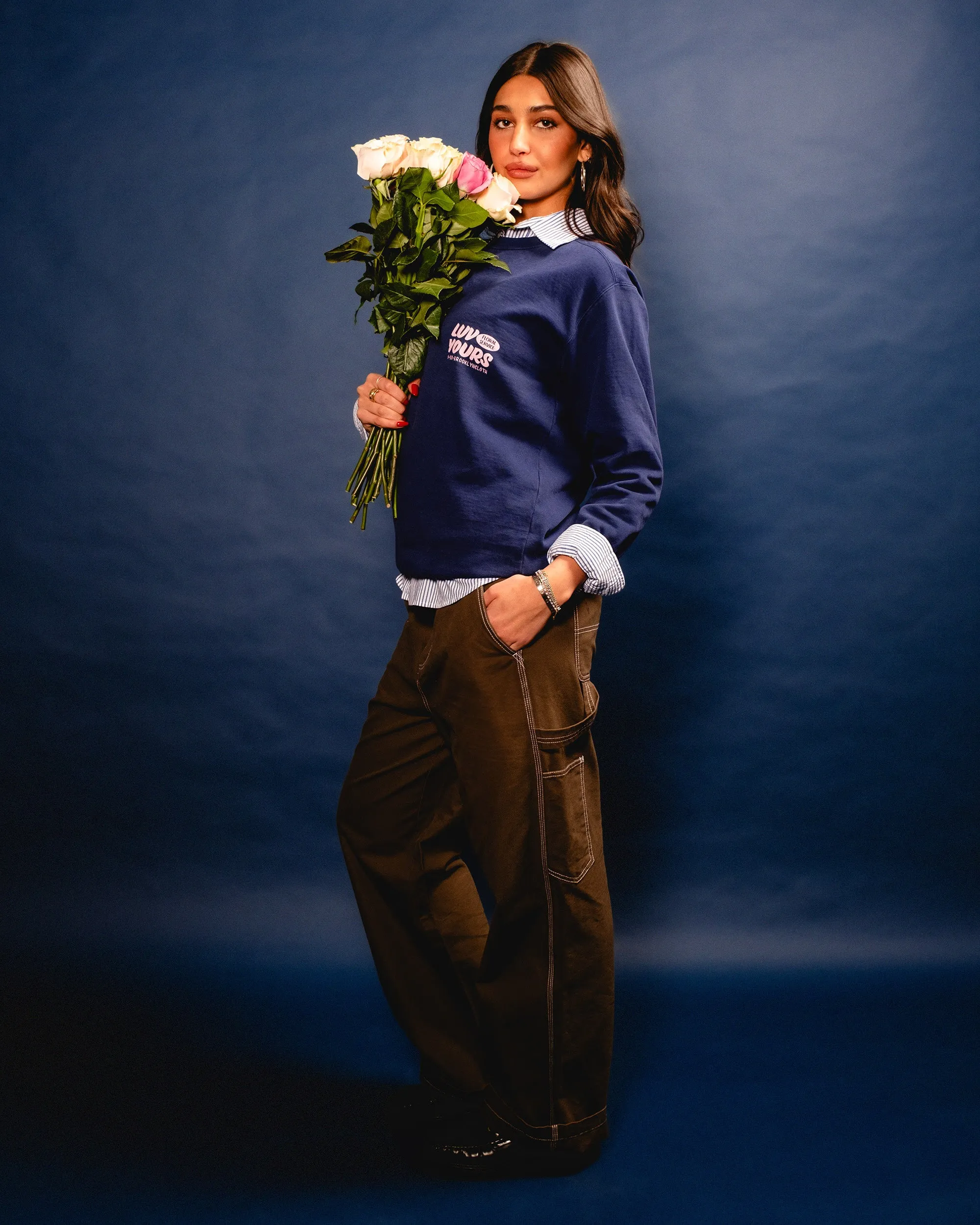 Luv Yours: Floral Shop Edition Sweatshirt sold by Brooklyn Cloth product image thumbnail 4