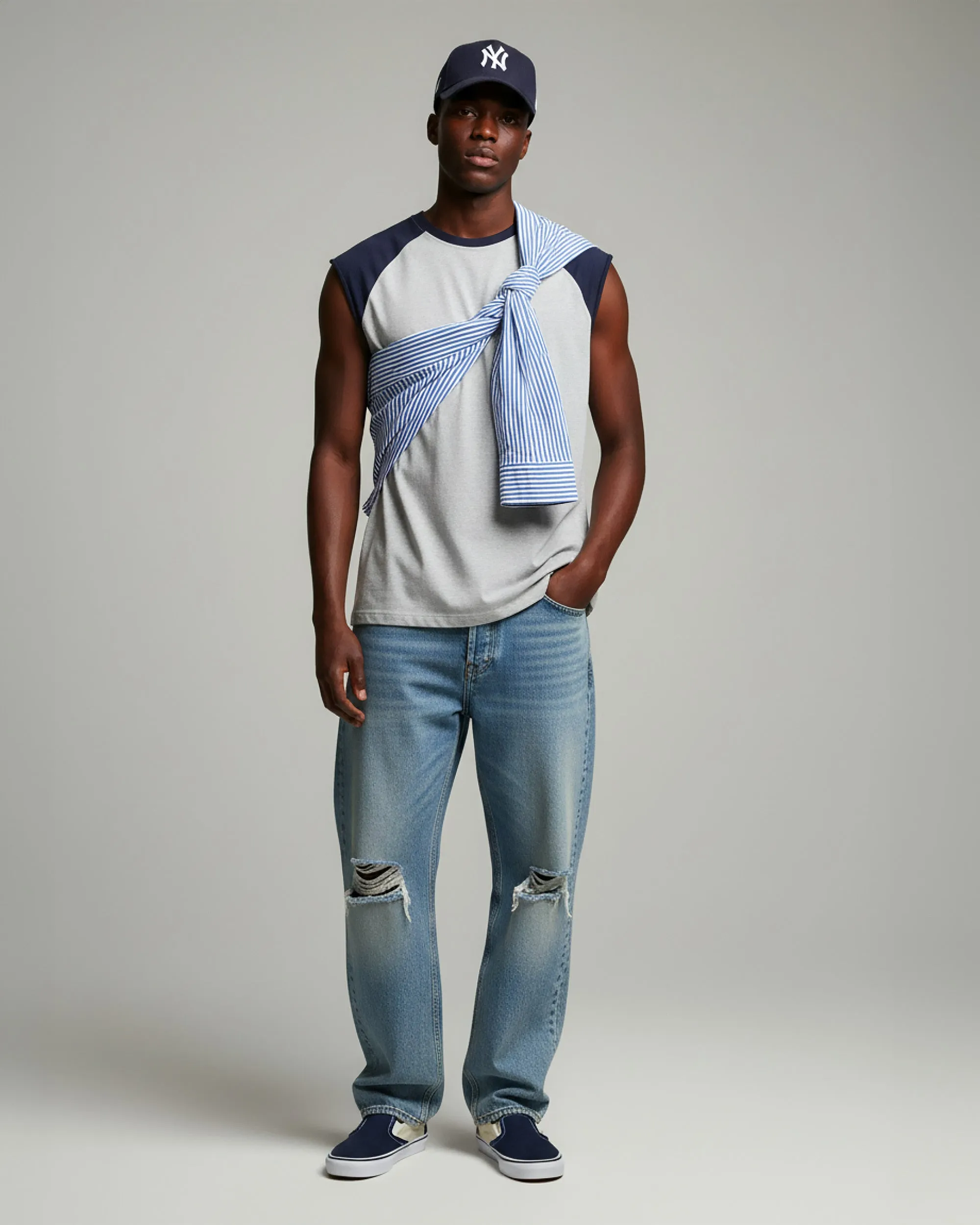 Boxy Muscle Tee sold by Brooklyn Cloth product image thumbnail 5