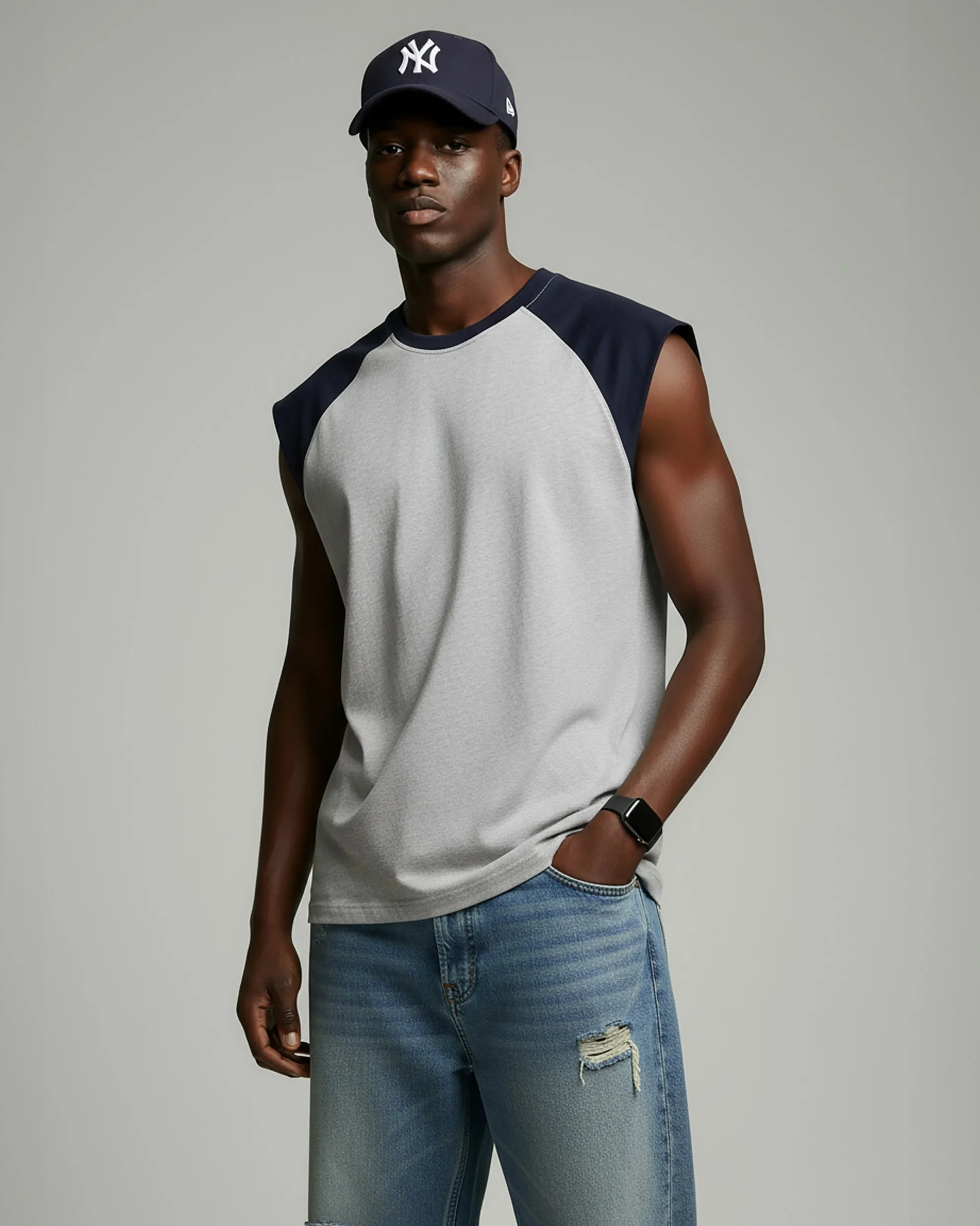 Boxy Muscle Tee sold by Brooklyn Cloth product image thumbnail 3