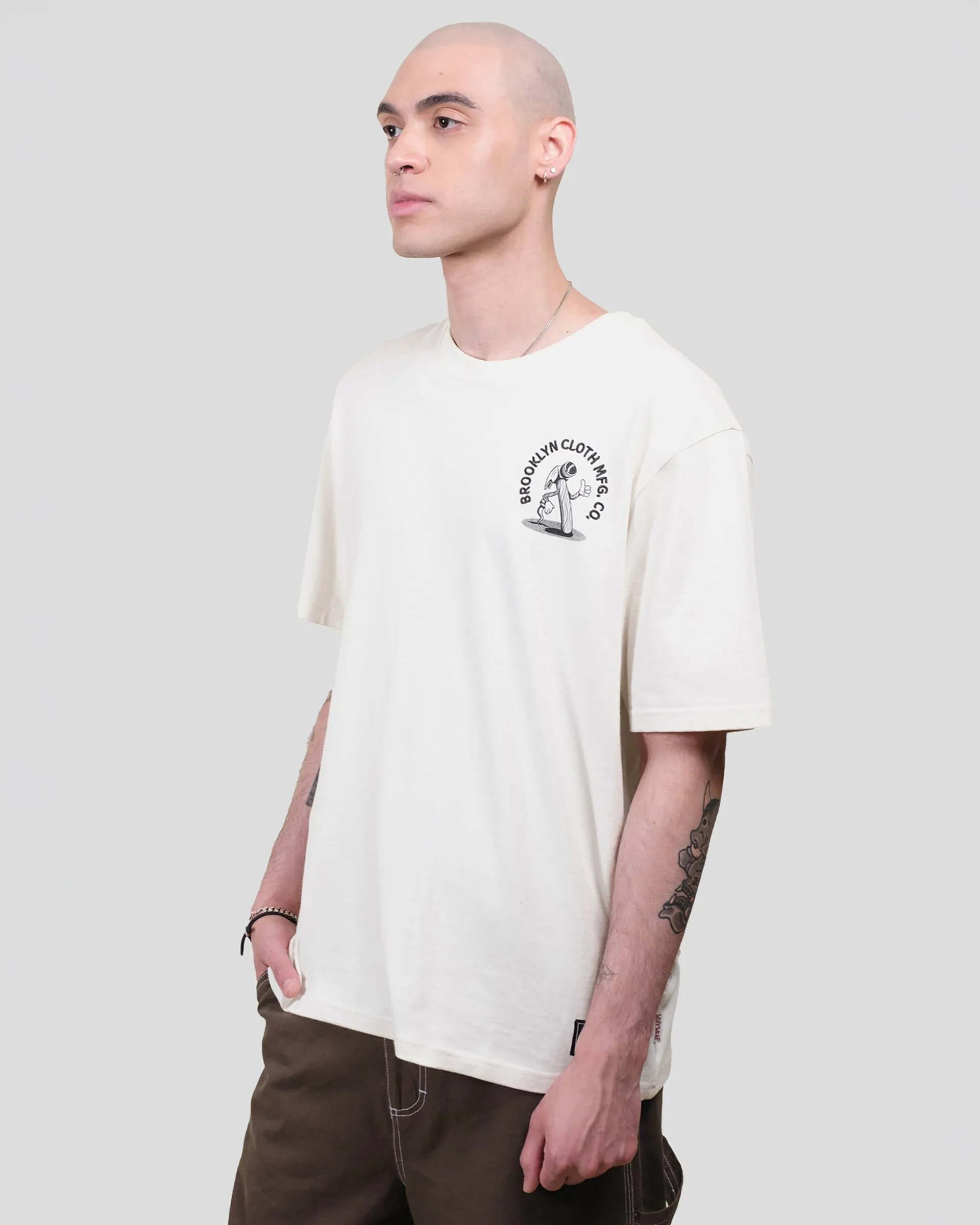 Premium Heavy Weight Hammer Workwear Tee sold by Brooklyn Cloth product image thumbnail 2