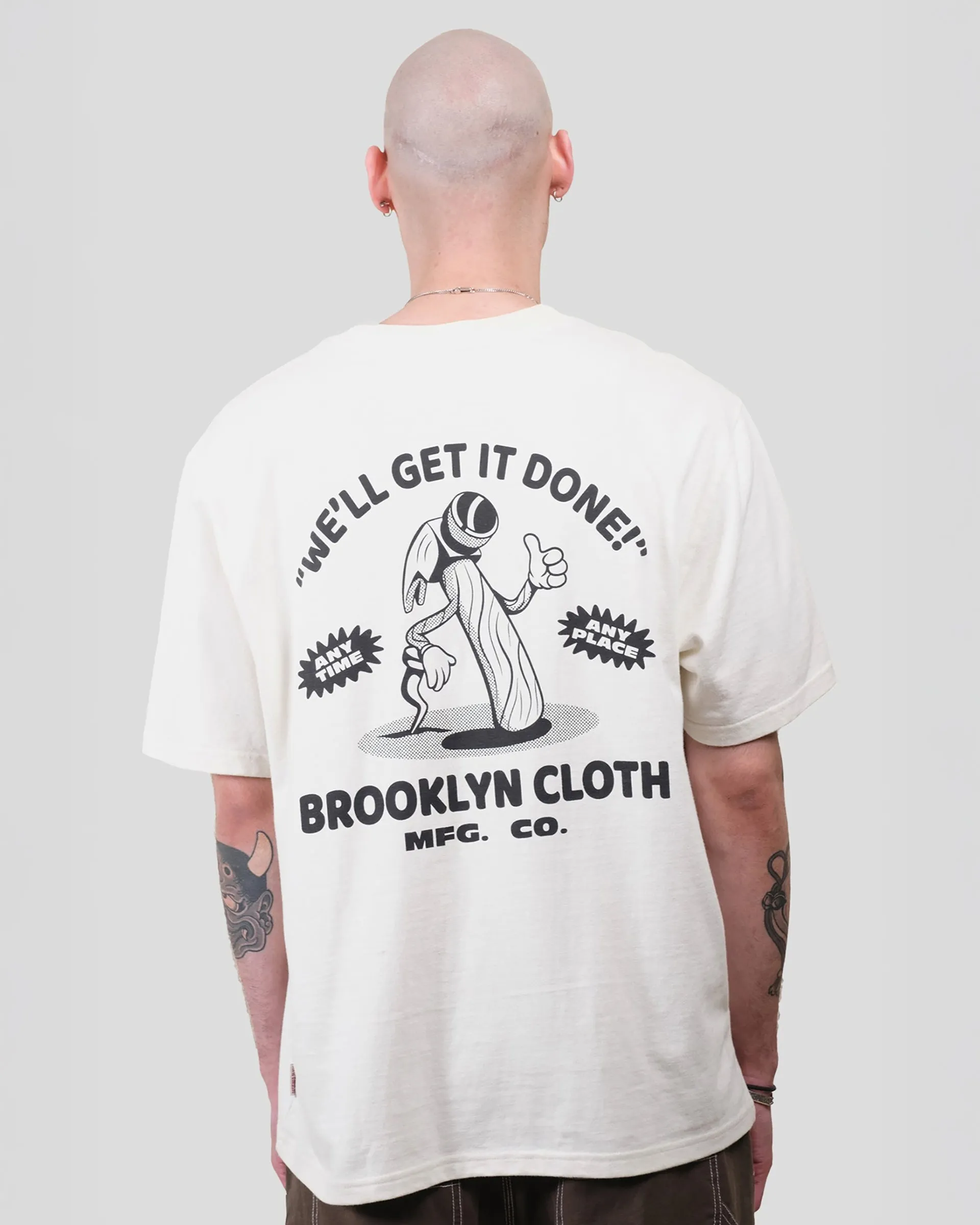 Premium Heavy Weight Hammer Workwear Tee sold by Brooklyn Cloth product image thumbnail 3