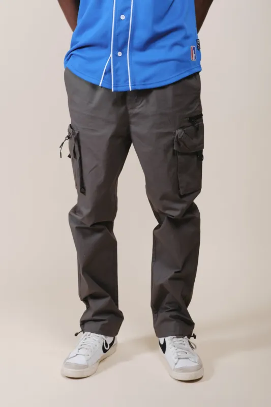 Poplin Zip Cargo Pocket Pant sold by Brooklyn Cloth