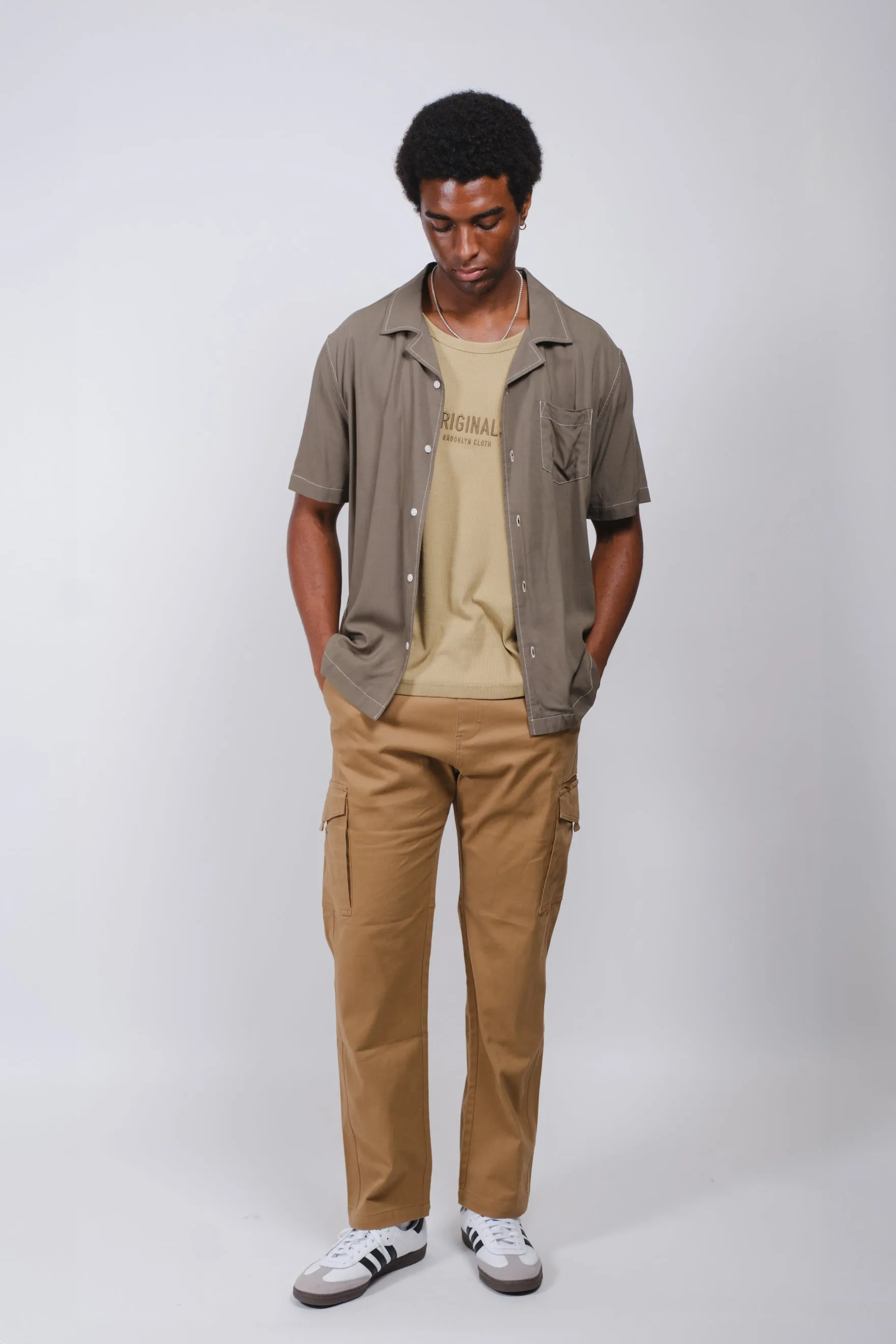 Cargo Pocket Zip Twill Pant sold by Brooklyn Cloth product image thumbnail 5