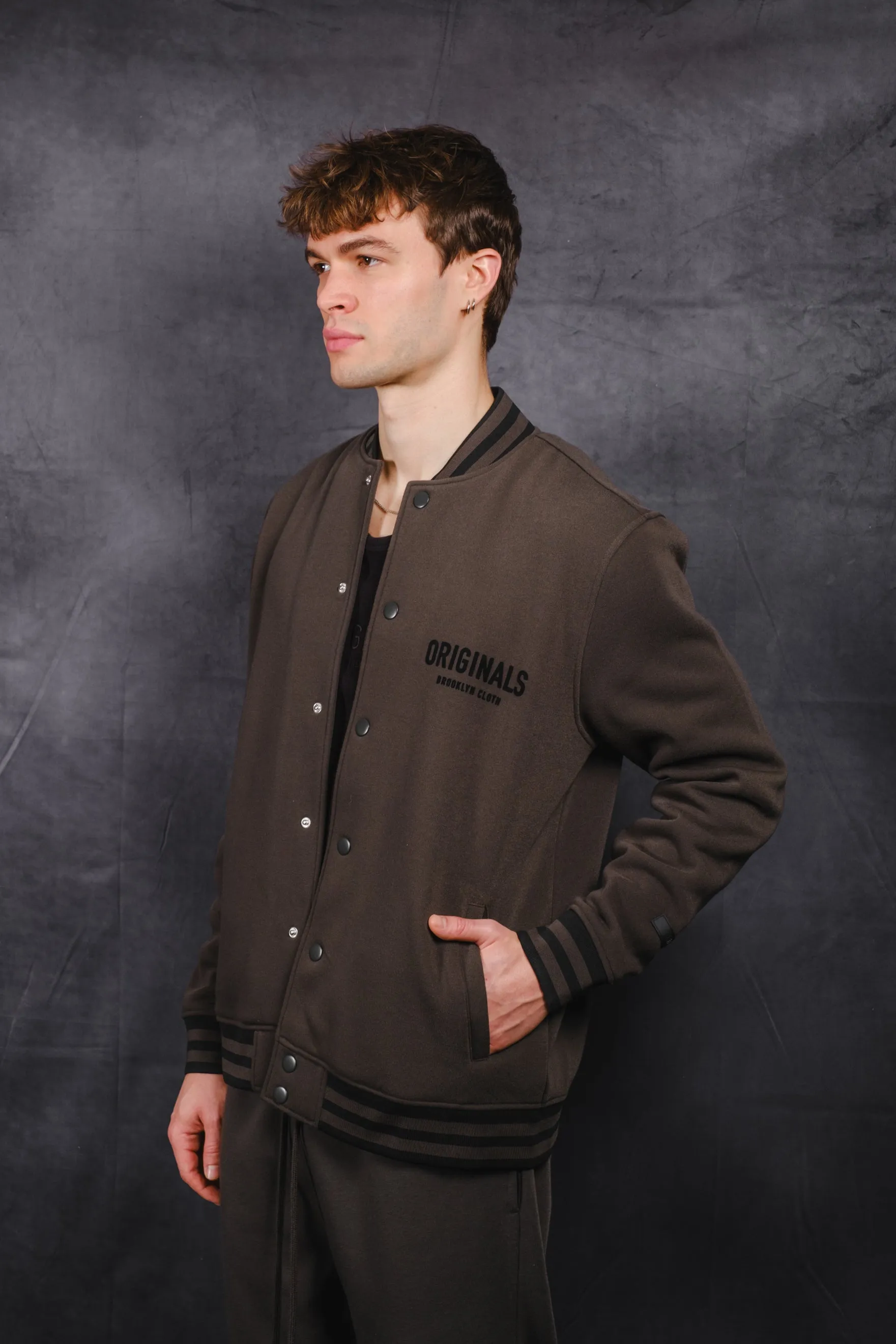 Originals Fleece Bomber sold by Brooklyn Cloth product image thumbnail 3