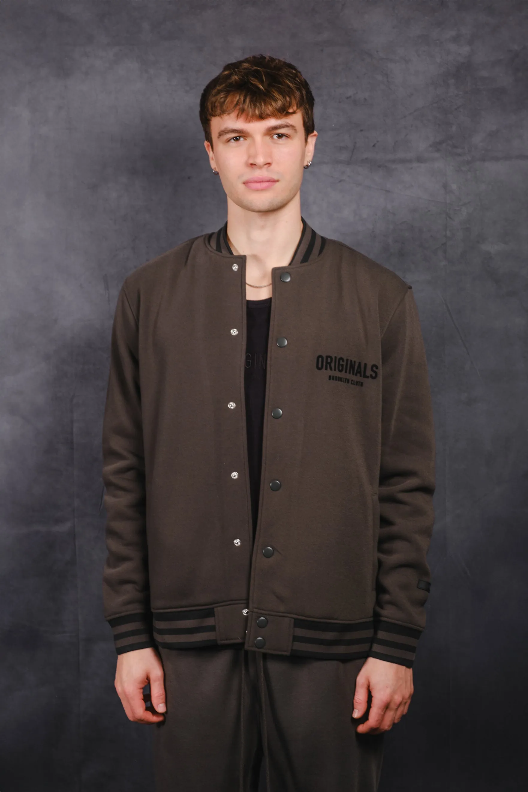 Originals Fleece Bomber sold by Brooklyn Cloth