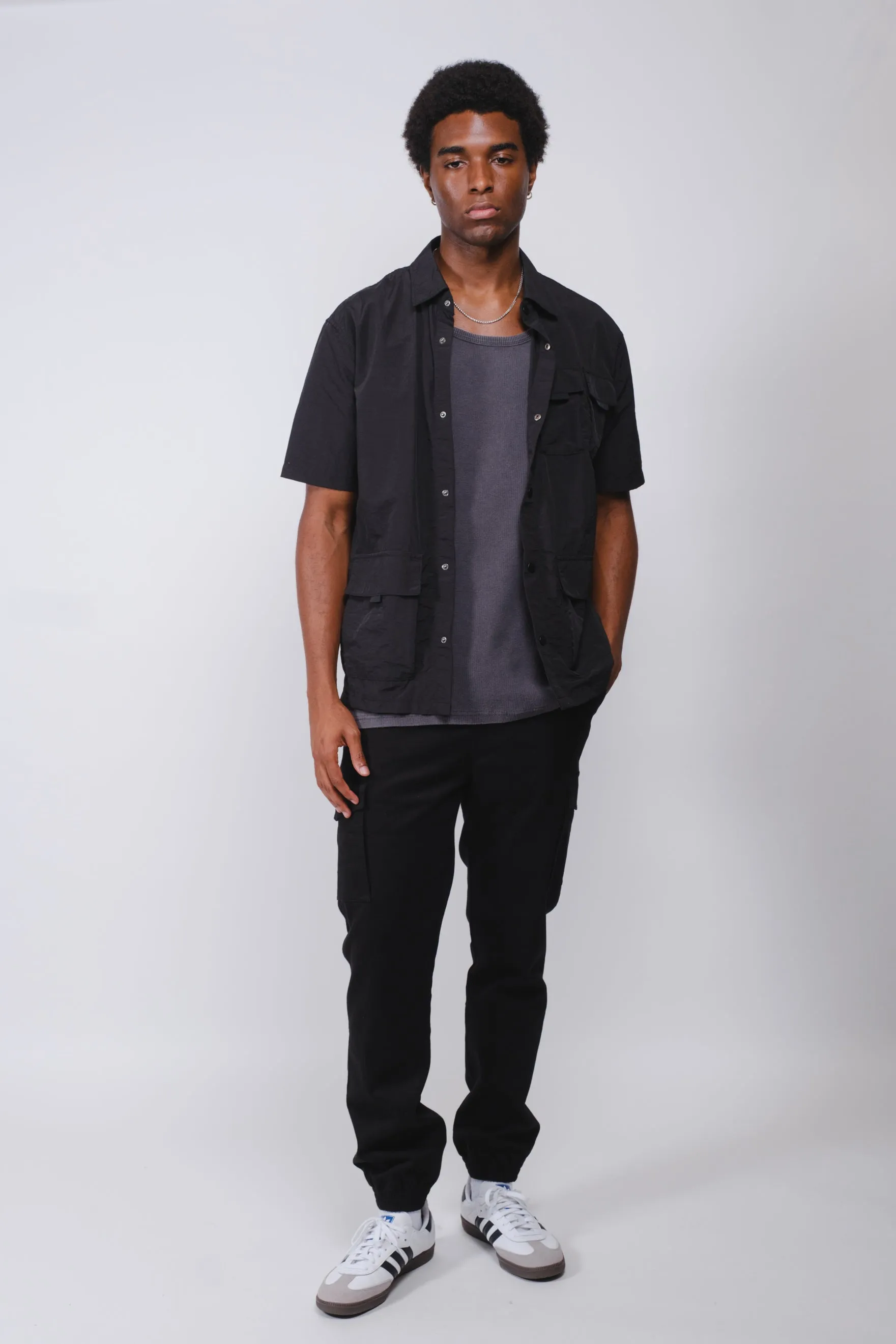 Cargo Pocket Zip Twill Jogger sold by Brooklyn Cloth product image thumbnail 4
