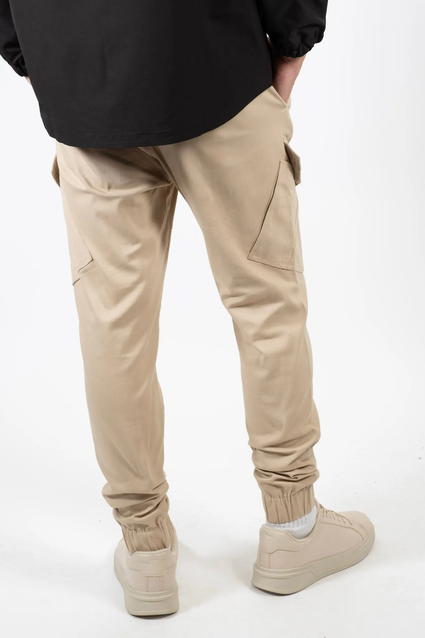 Diagonal Cargo Pocket Twill Jogger sold by Brooklyn Cloth product image thumbnail 4