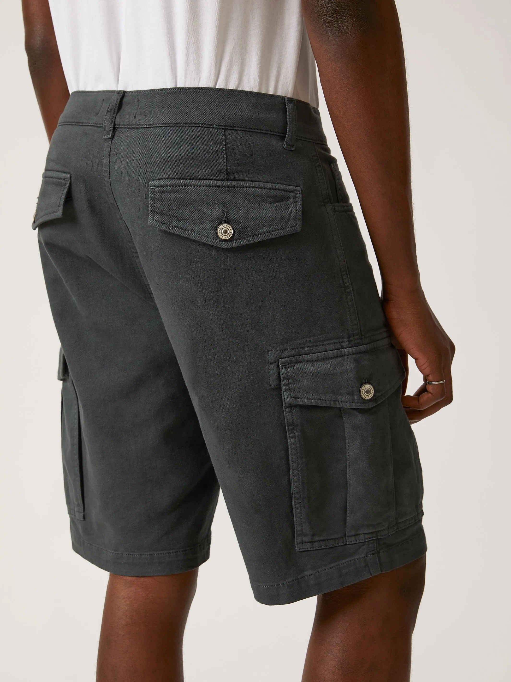 Men's Cargo Shorts in Asphalt sold by Brooklyn Industries product image thumbnail 5