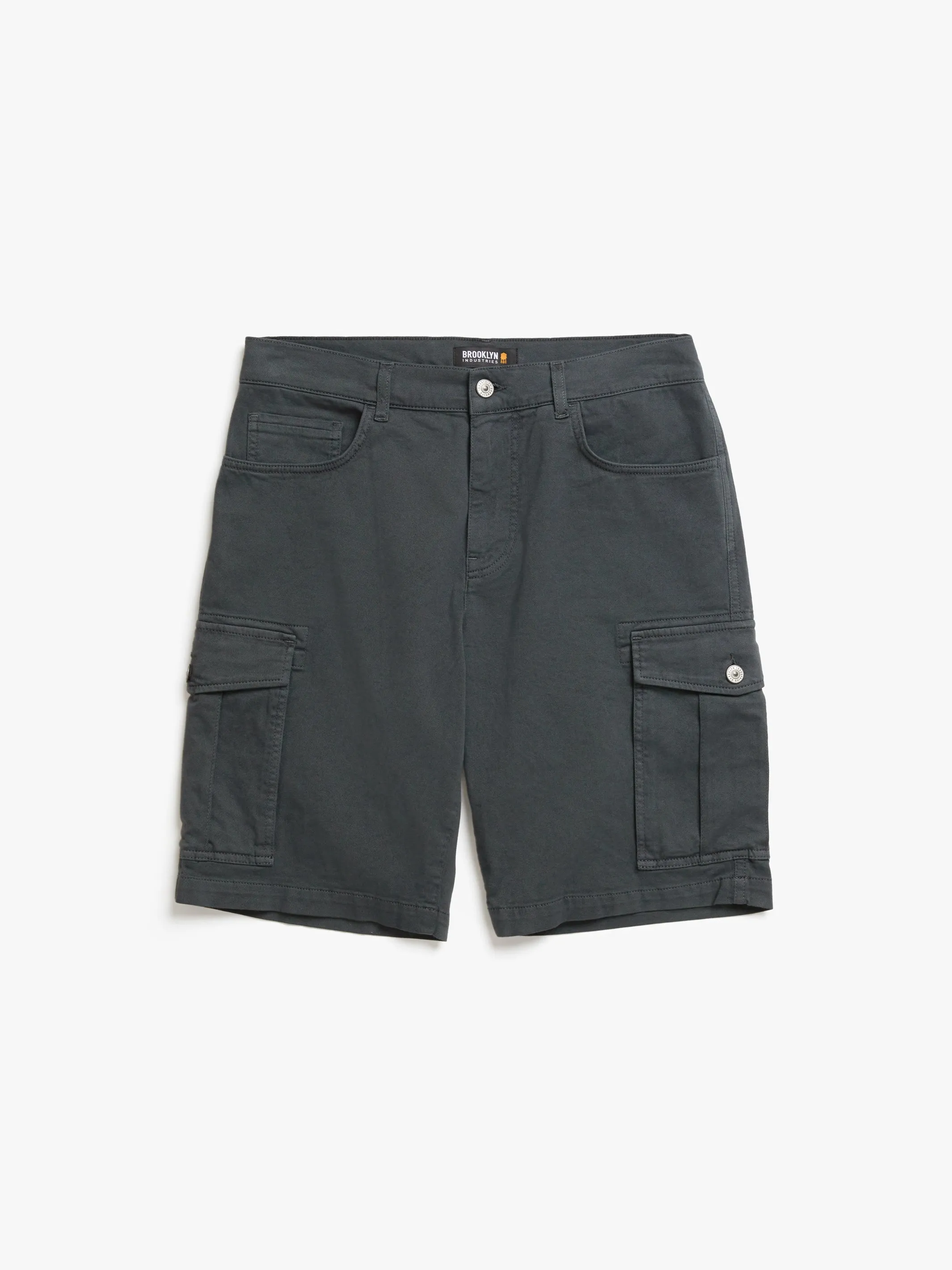 Men's Cargo Shorts in Asphalt sold by Brooklyn Industries
