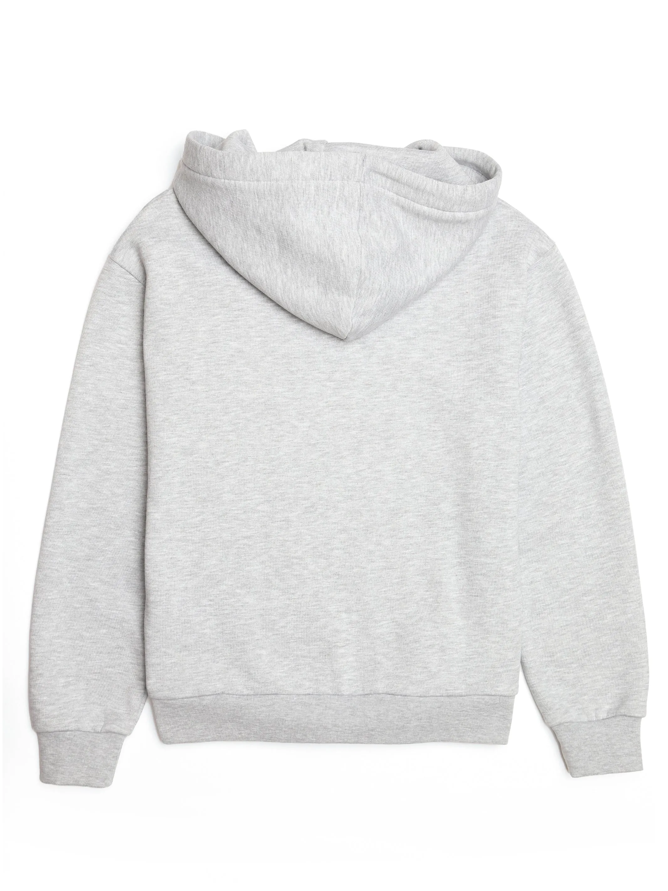 Women's BKI 1998 Zip Up Hoodie in Grey Melange sold by Brooklyn Industries product image thumbnail 2