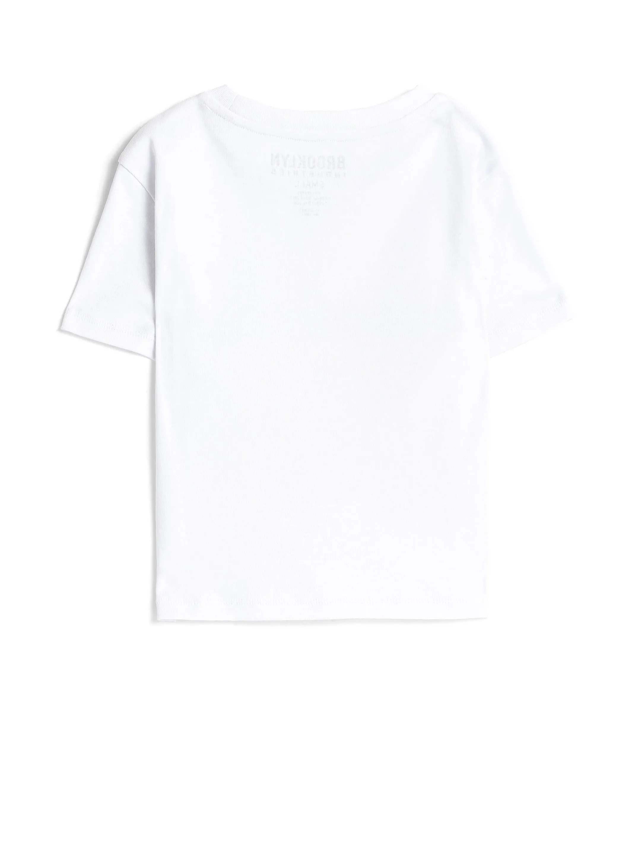 Women's Basic Crew Neck Cropped T-Shirt sold by Brooklyn Industries product image thumbnail 2