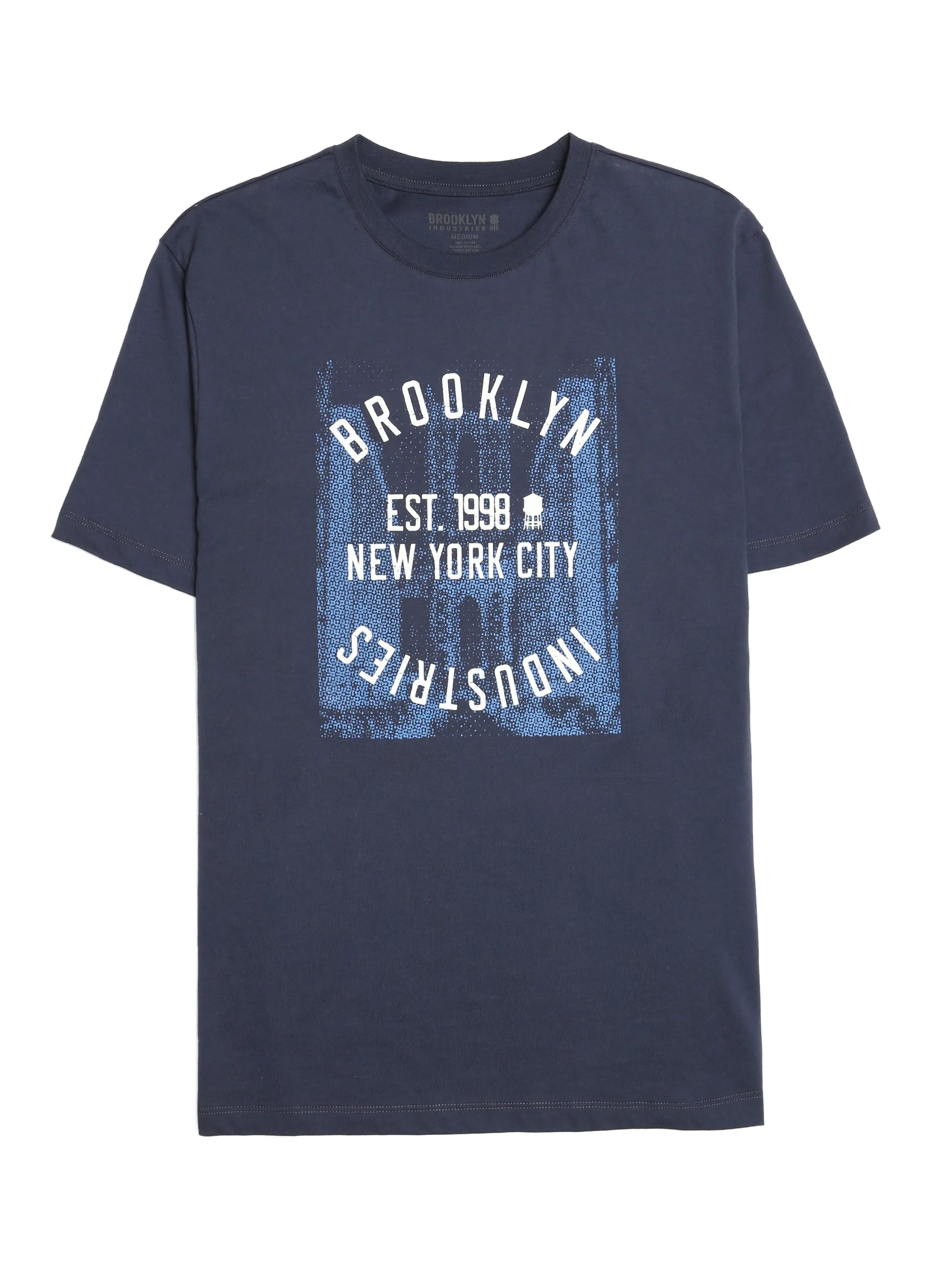 Men's Dumbo T-shirt in Mood Indigo sold by Brooklyn Industries