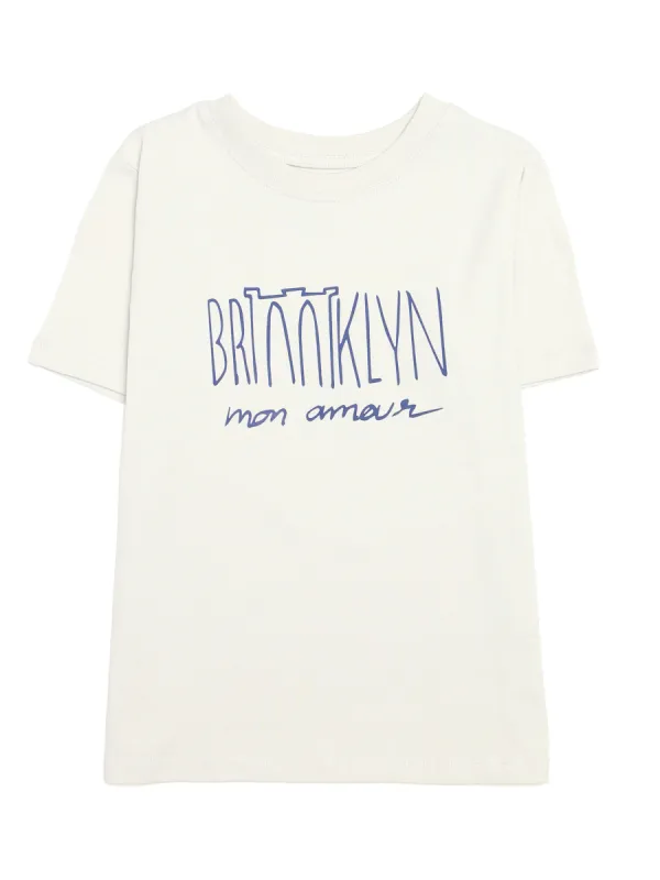 Girl's Brooklyn Amour T-shirt in Luna Rock sold by Brooklyn Industries