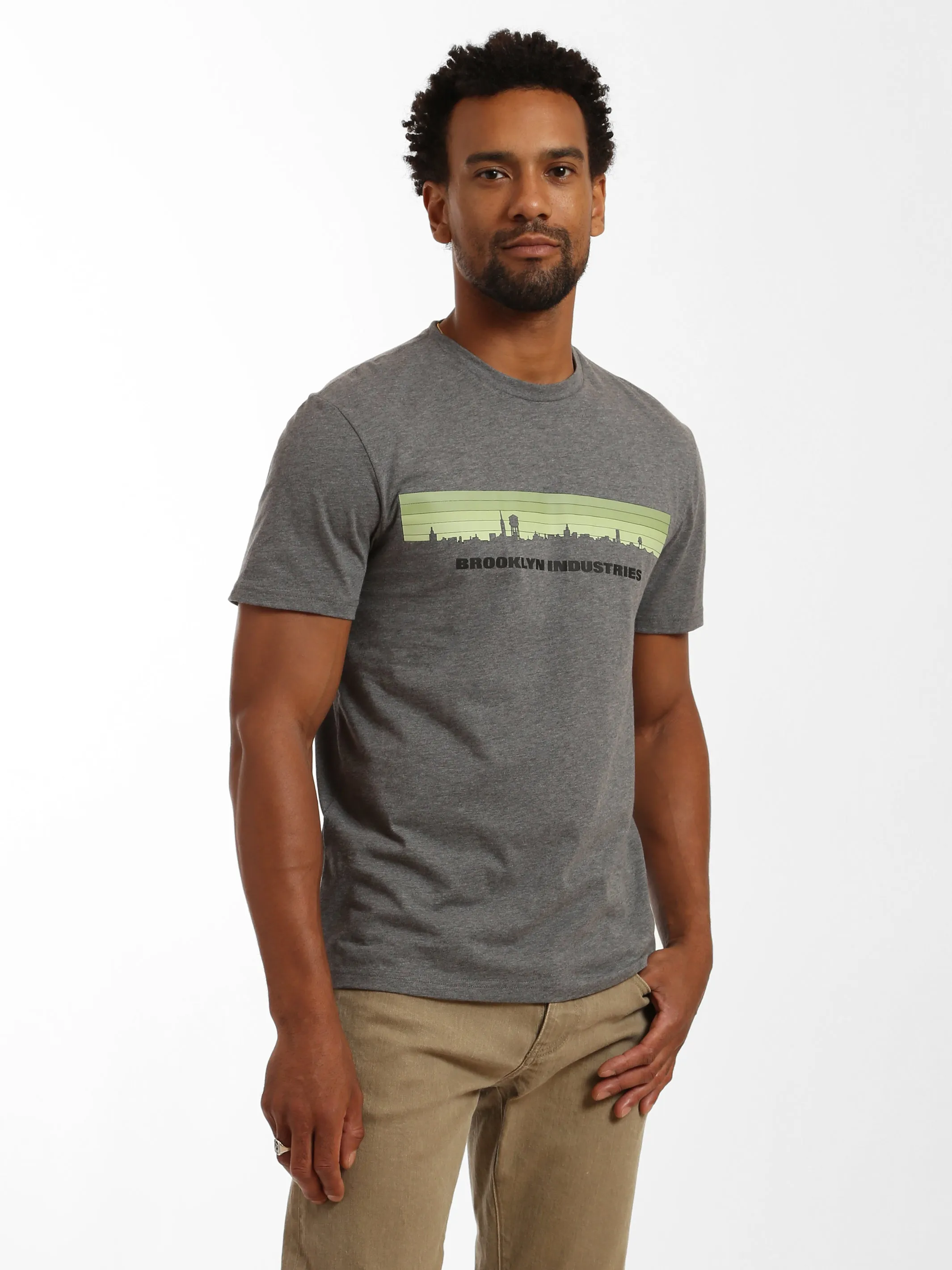 Men's Brooklyn Skyline T-Shirt sold by Brooklyn Industries product image thumbnail 3