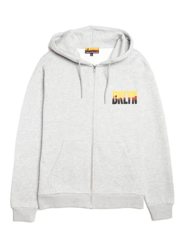 Men's BKLYN Zip Up Hoodie sold by Brooklyn Industries