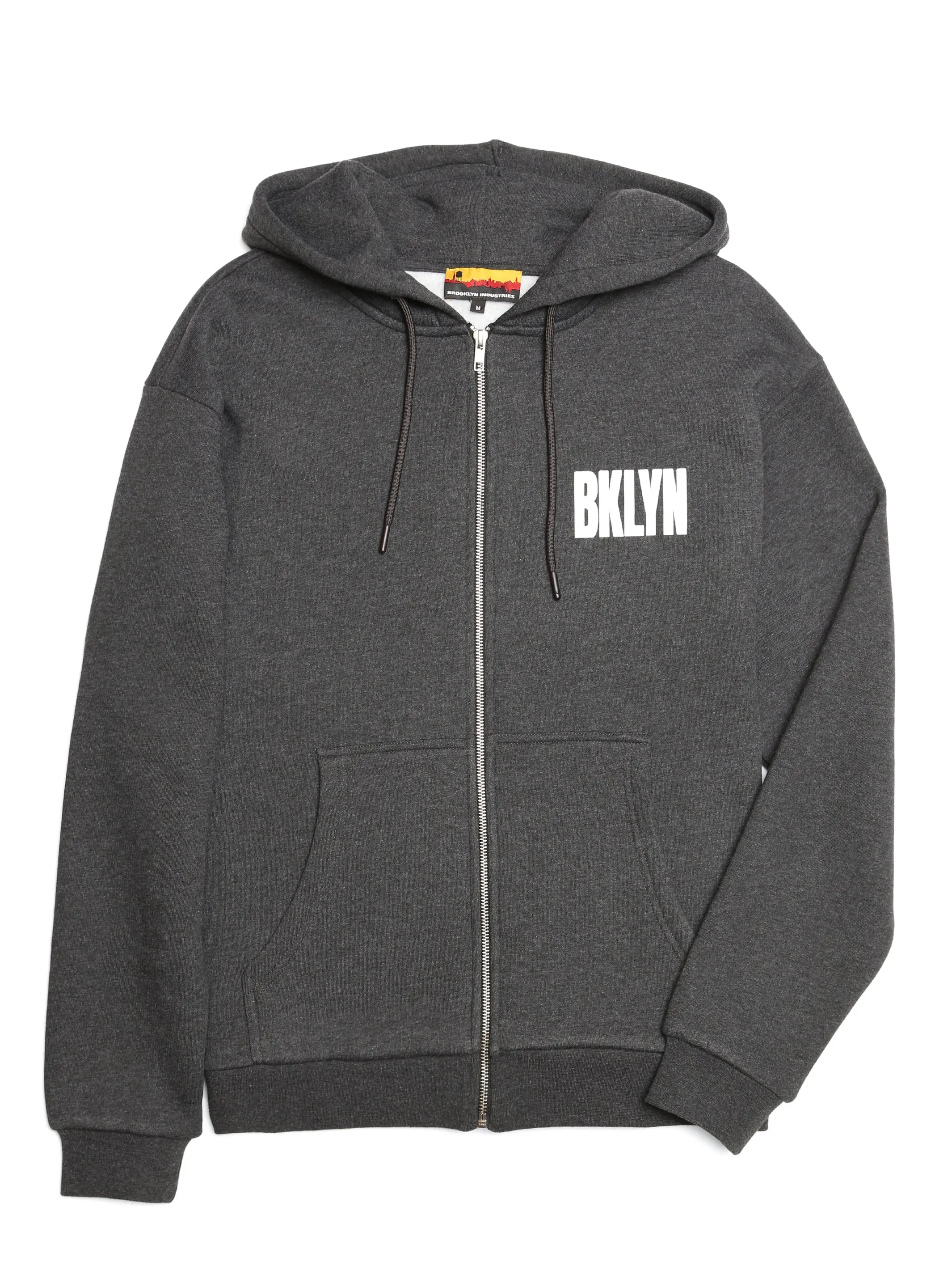 Men's Brooklyn Plastic Bag Zip-Up Hoodie sold by Brooklyn Industries product image thumbnail 5