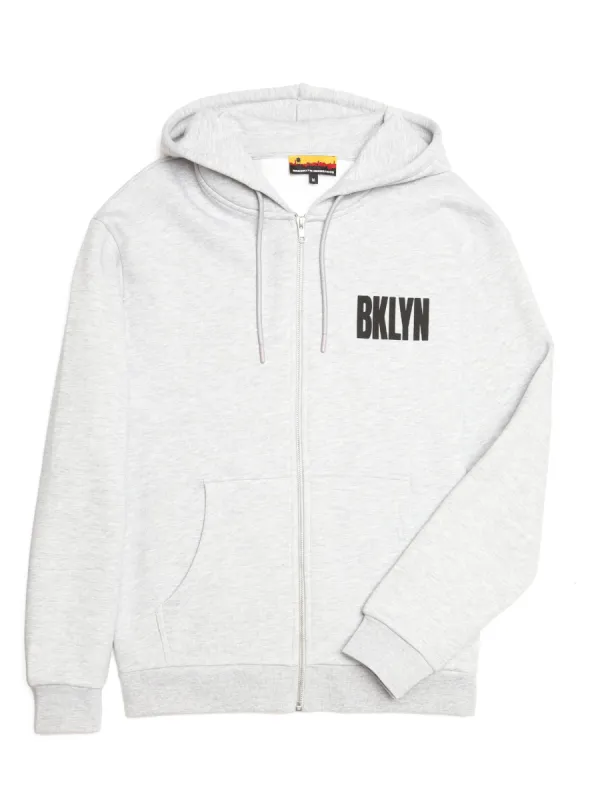 Men's Brooklyn Plastic Bag Zip-Up Hoodie sold by Brooklyn Industries