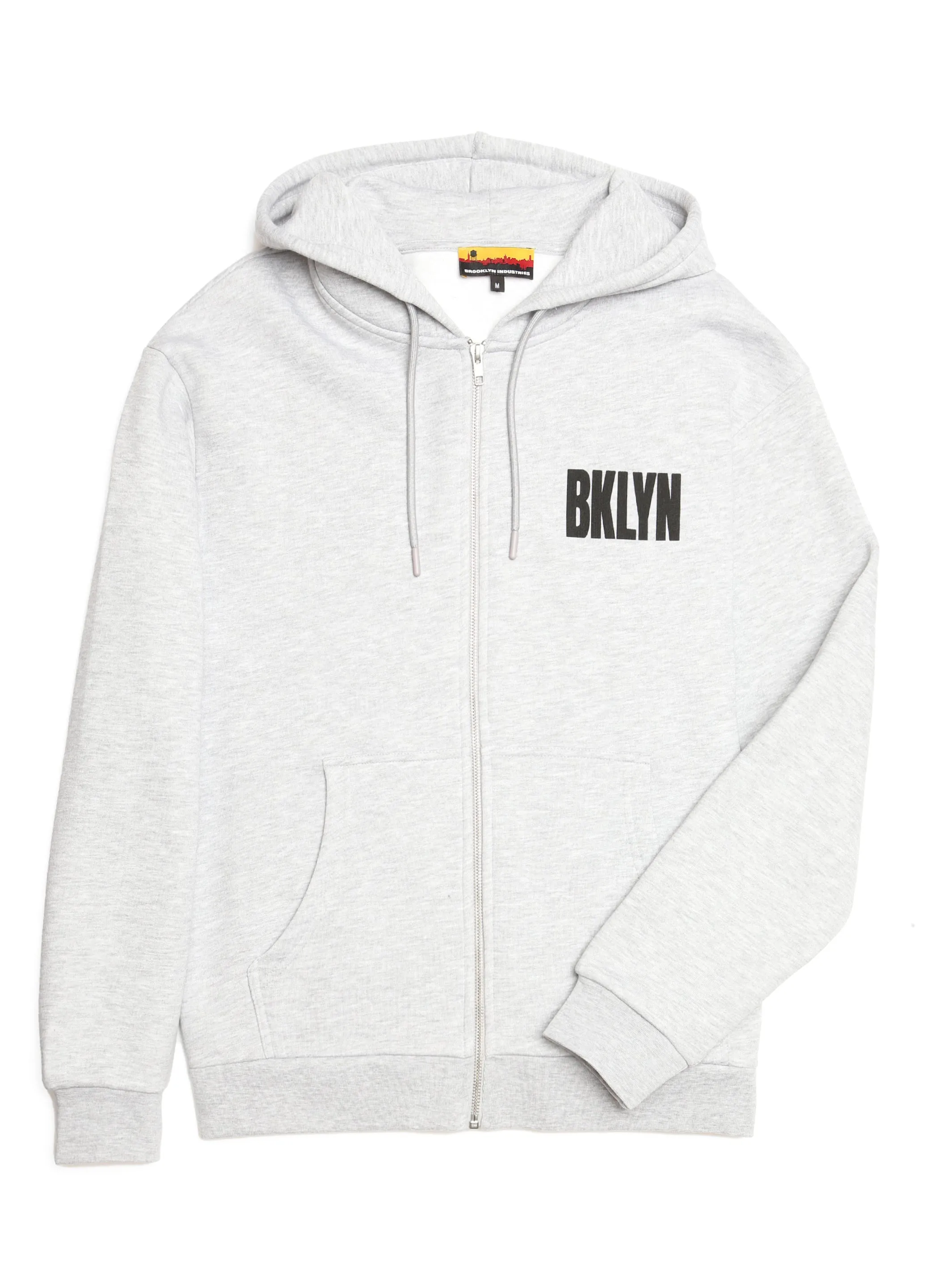 Men's Brooklyn Plastic Bag Zip-Up Hoodie sold by Brooklyn Industries