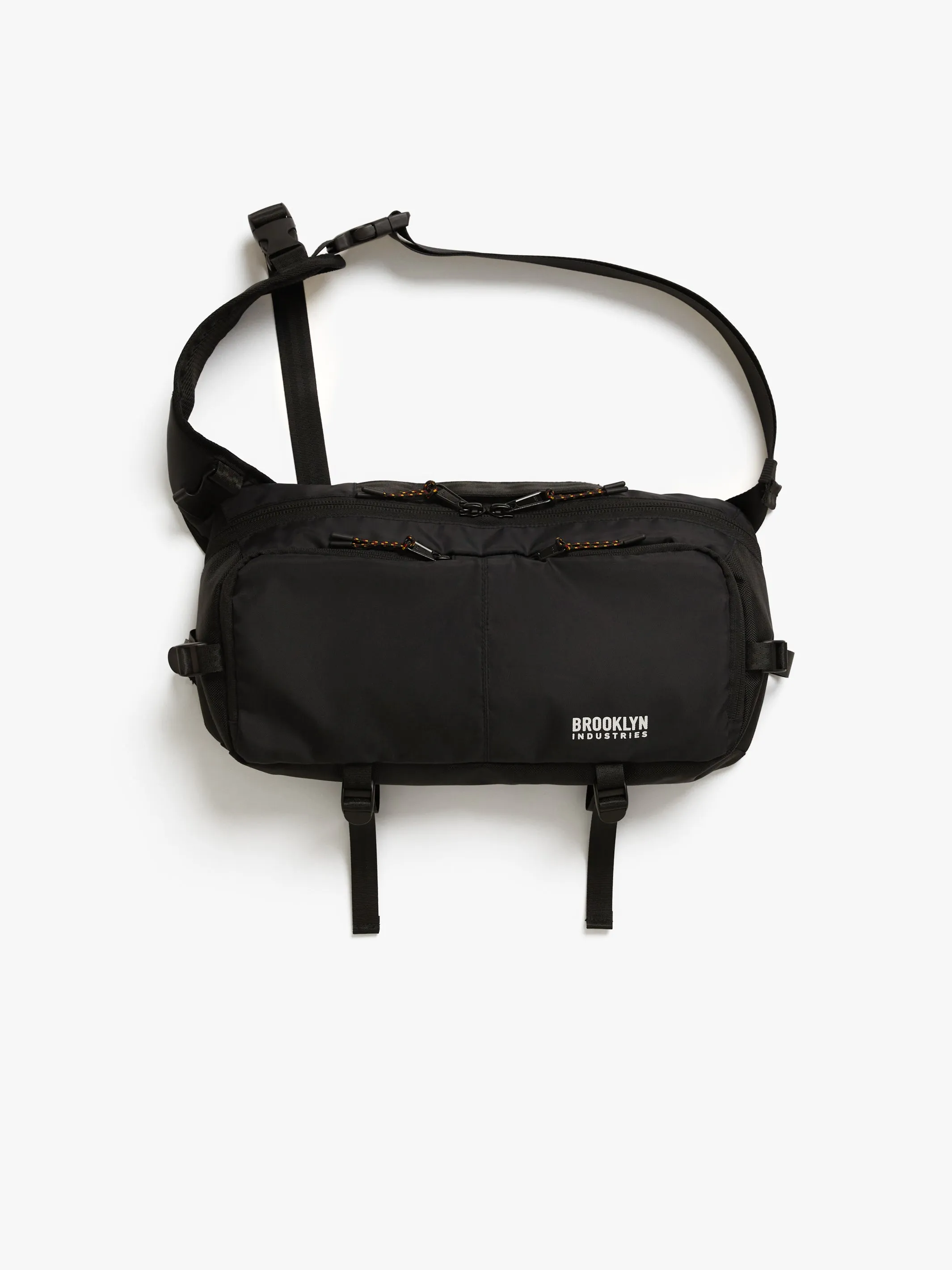 Biker Messenger Bag in Black sold by Brooklyn Industries