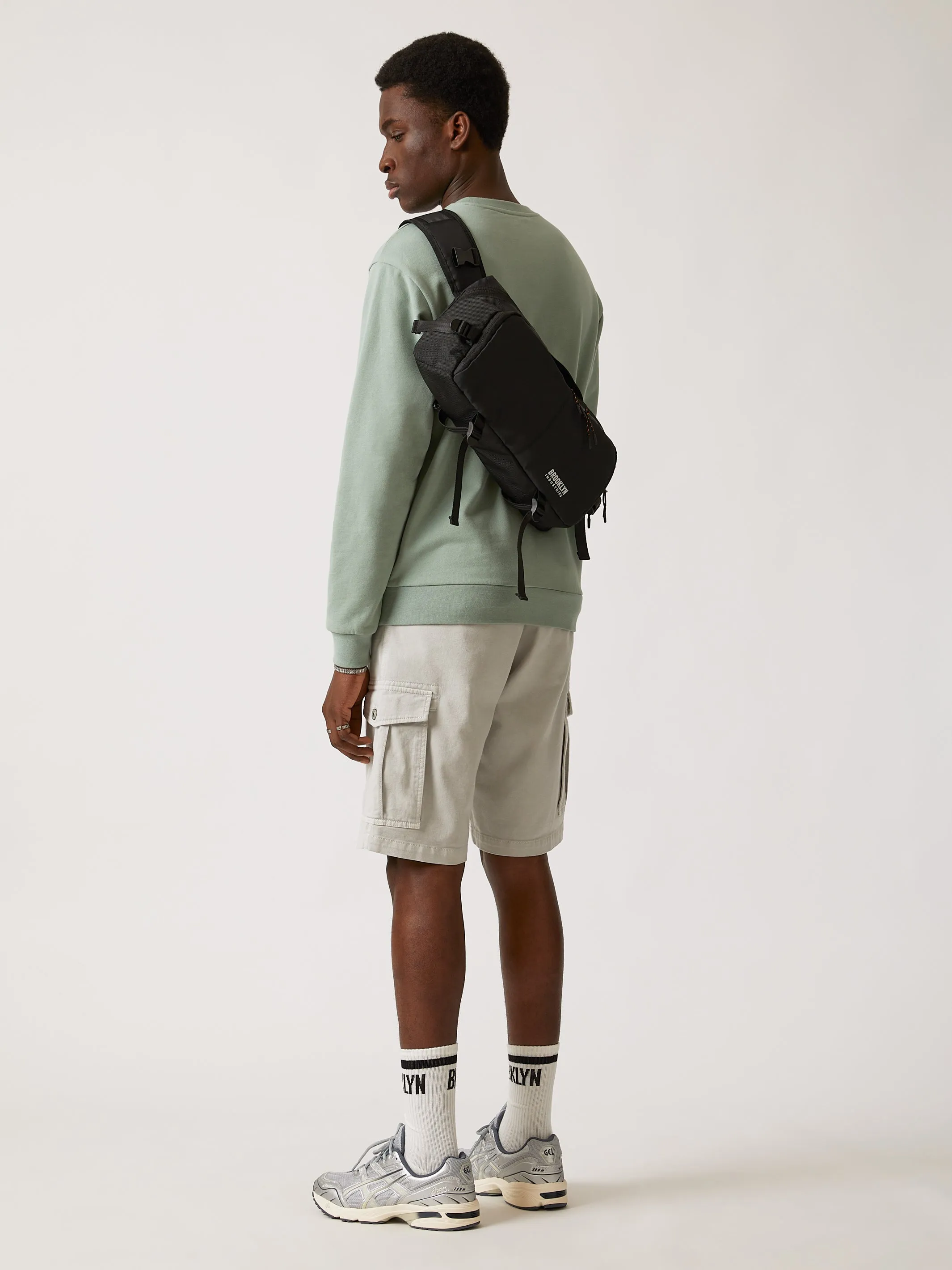 Biker Messenger Bag in Black sold by Brooklyn Industries product image thumbnail 3