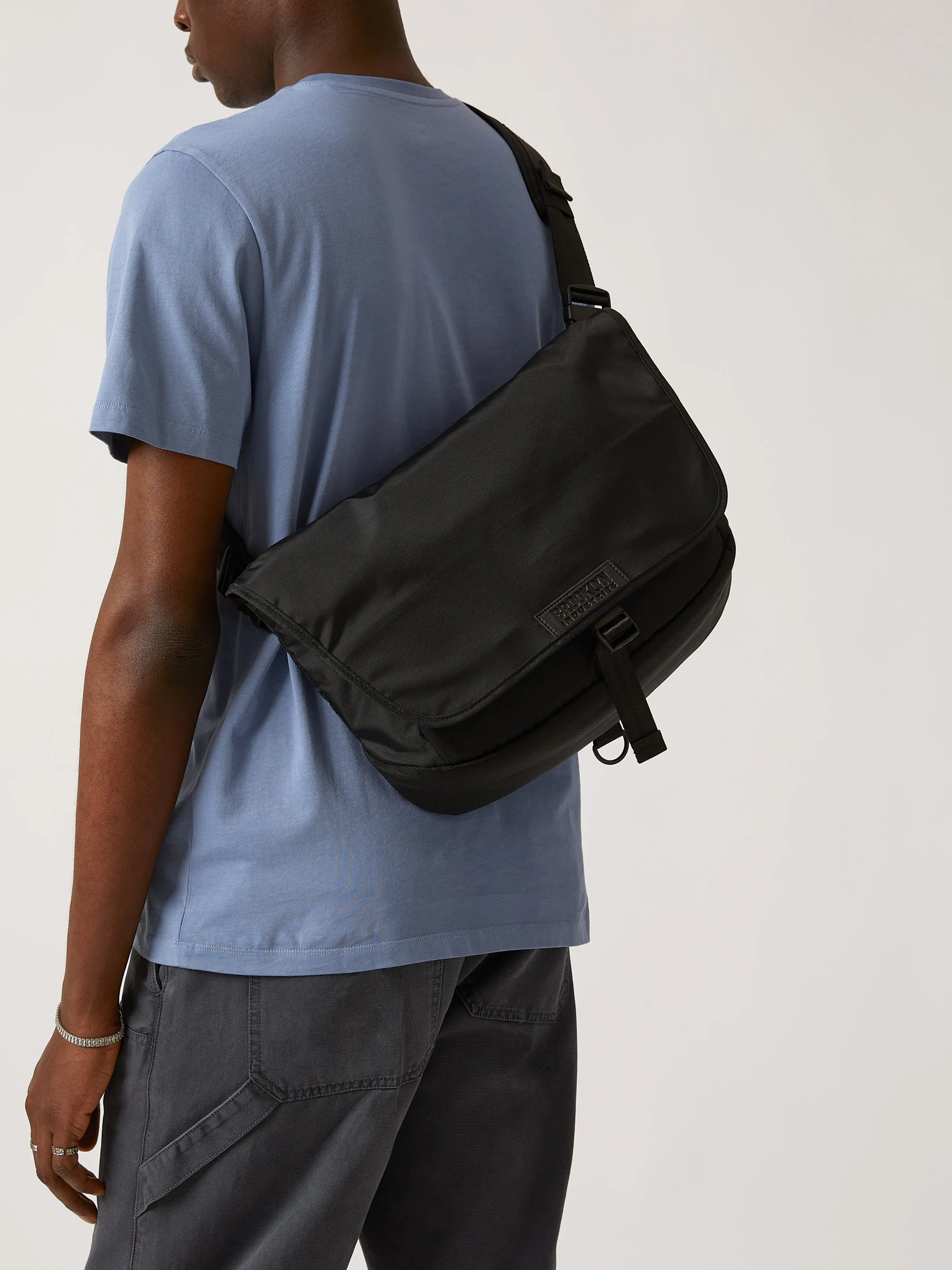 Utility Messenger Bag in Black sold by Brooklyn Industries product image thumbnail 4