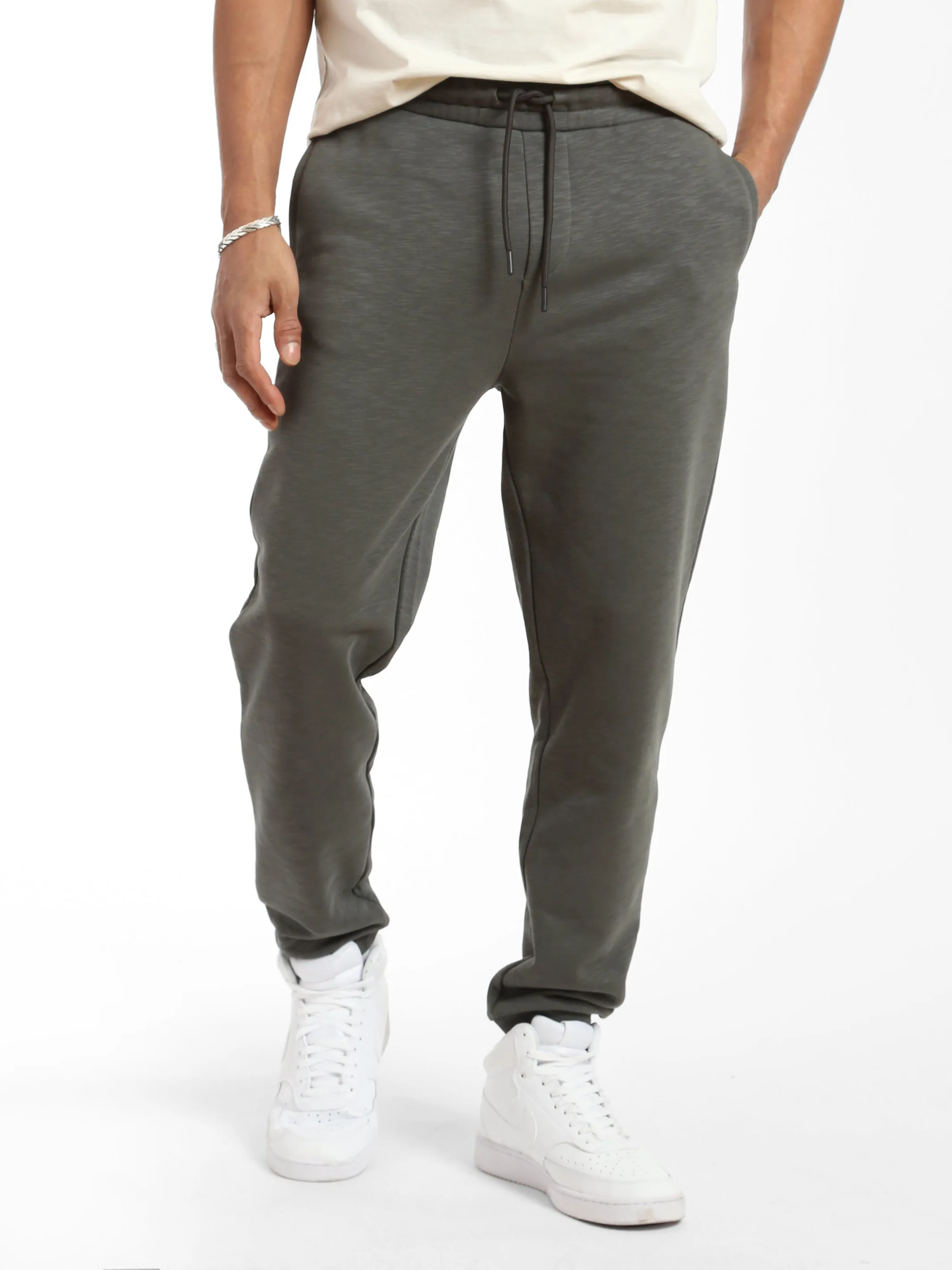 Men's BKLYN Slub Sweatpants in Mood Indigo sold by Brooklyn Industries product image thumbnail 5